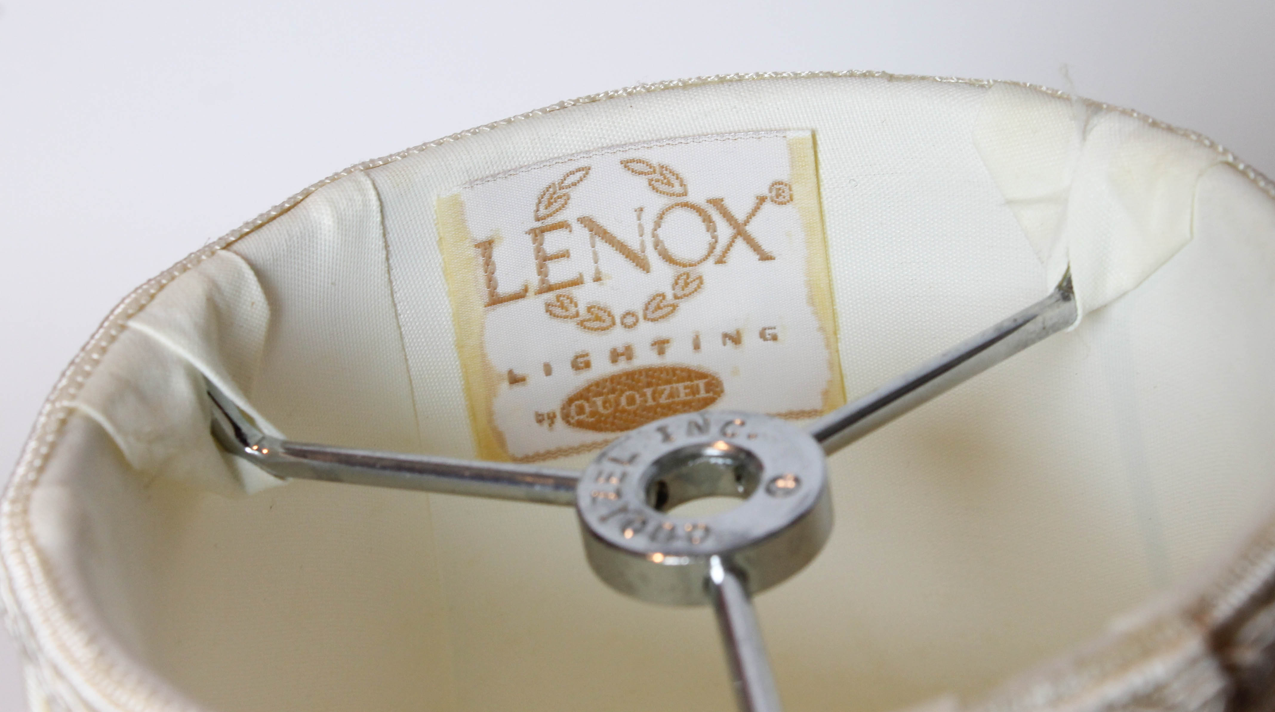 Lenox Porcelain Table Lamp and Buffet Lamps