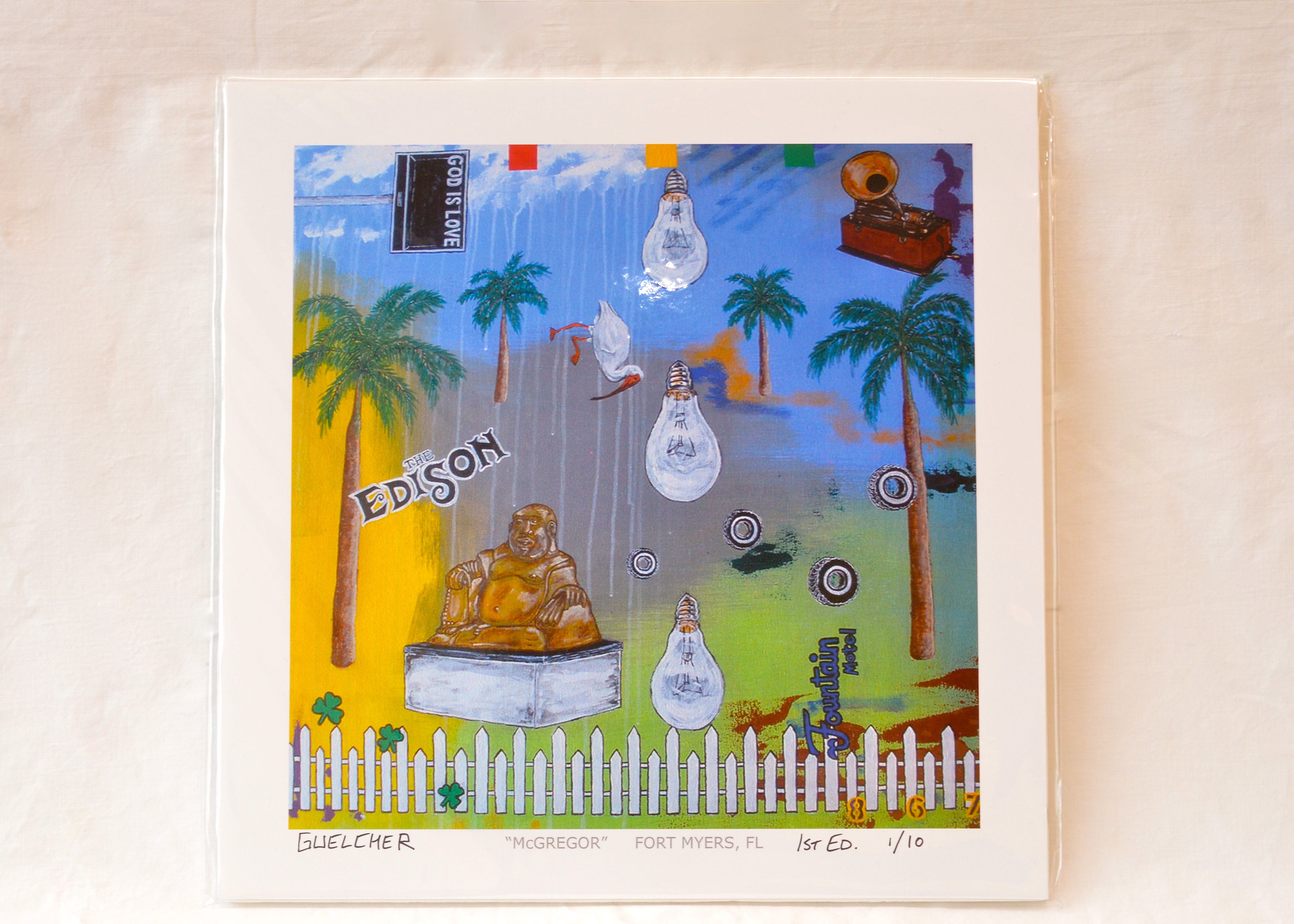 Scott Guelcher "McGregor" Signed Offset Lithograph