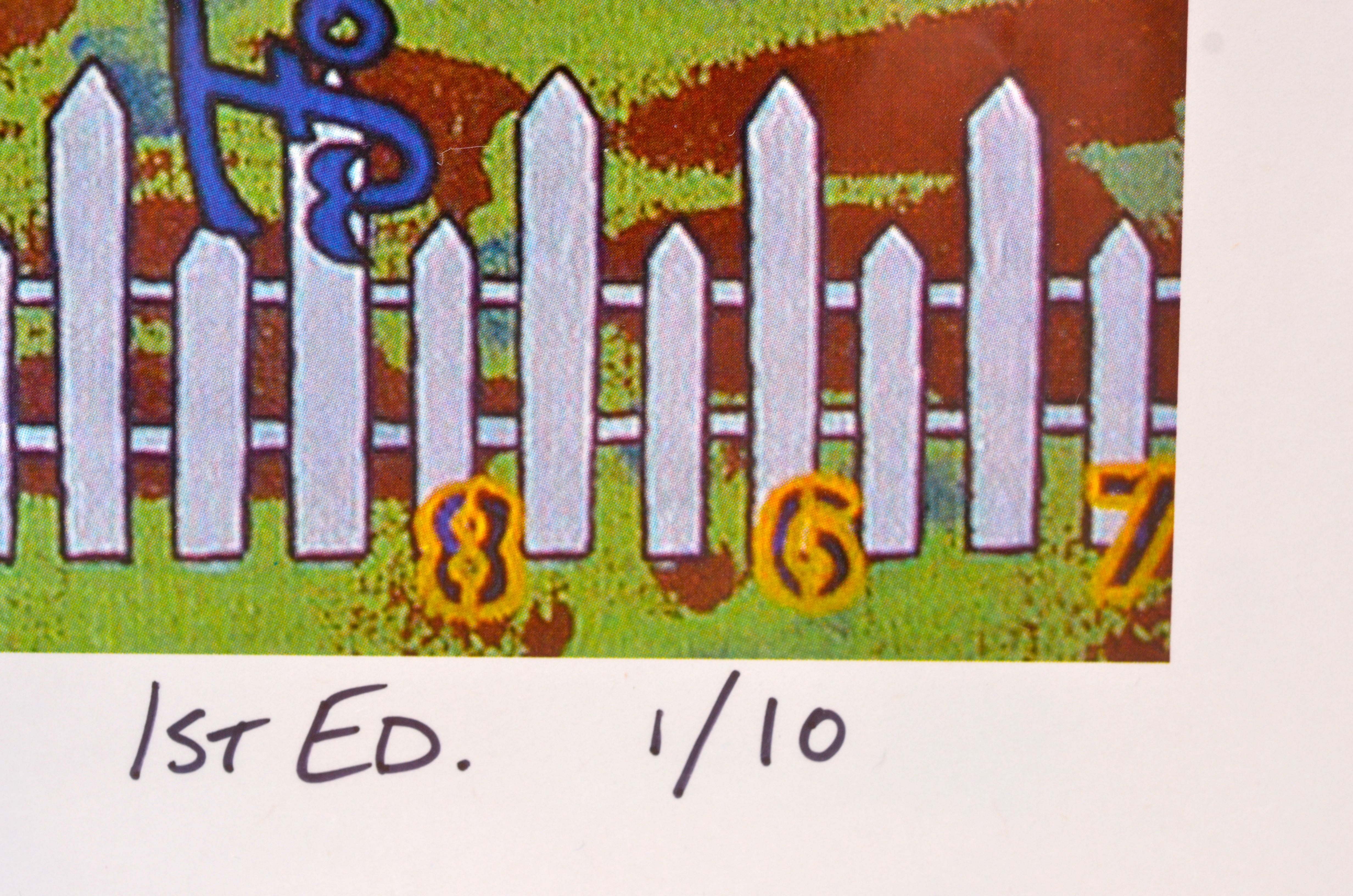 Scott Guelcher "McGregor" Signed Offset Lithograph