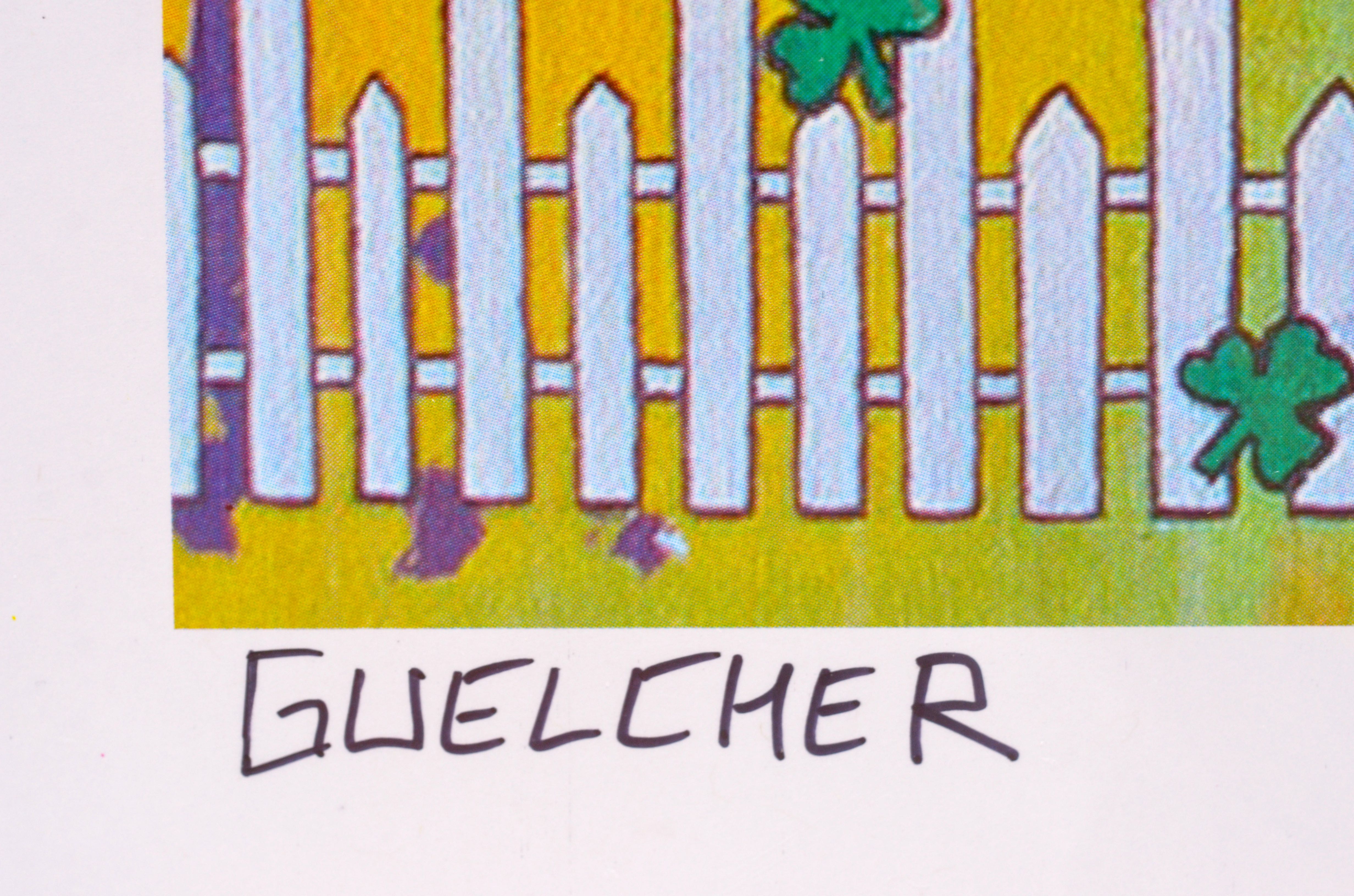 Scott Guelcher "McGregor" Signed Offset Lithograph