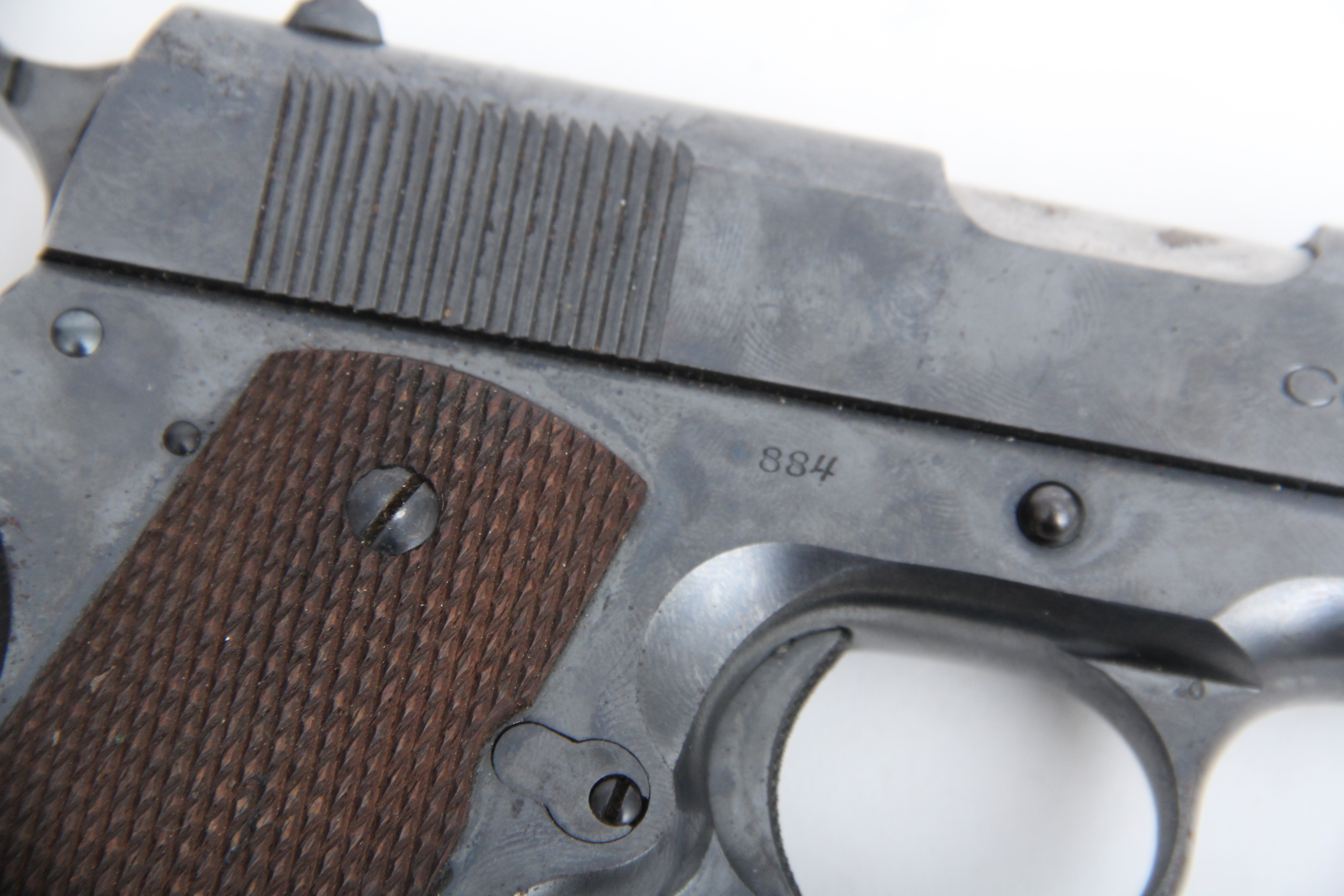 Rare Vintage 1929 First Year Colt Super 38 Automatic Pistol