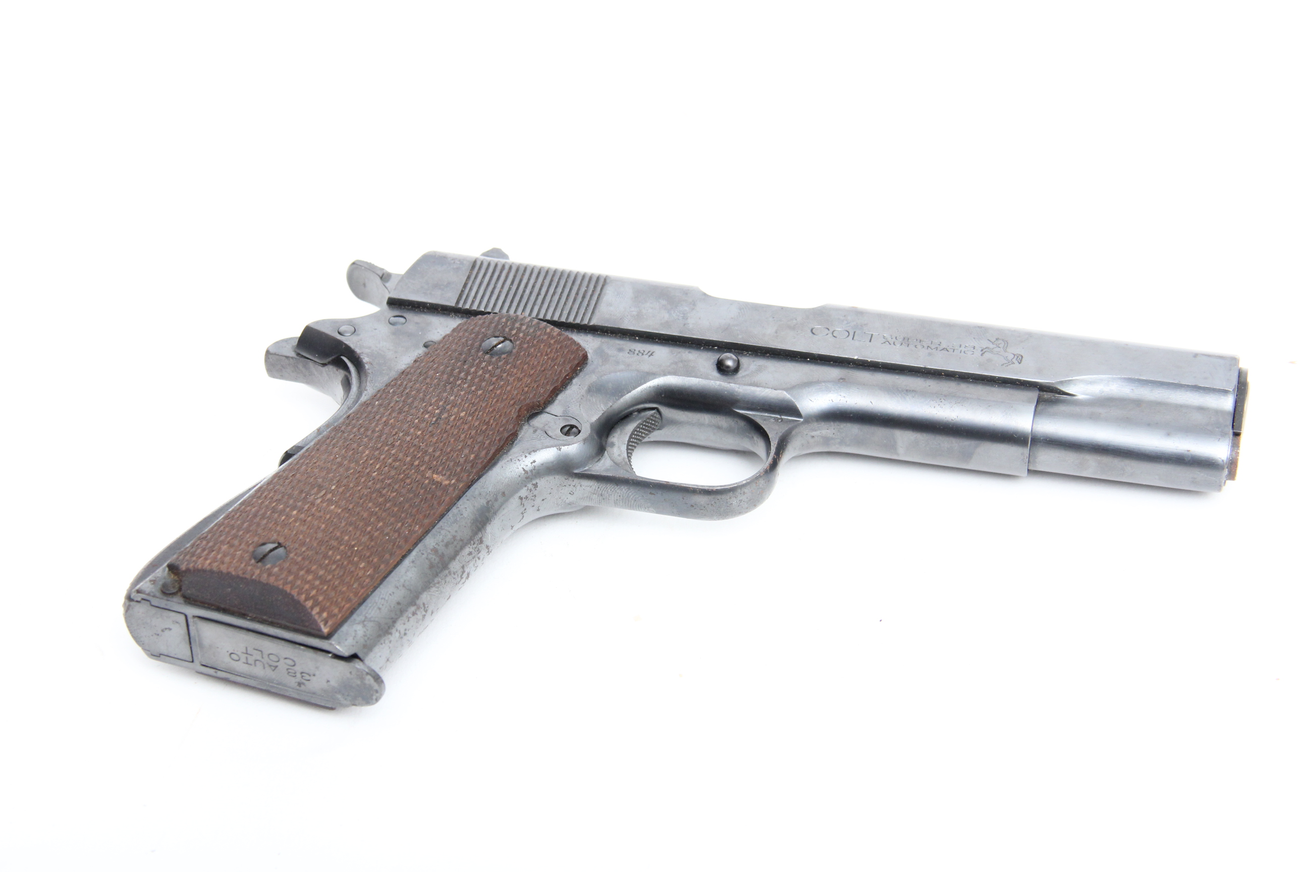 Rare Vintage 1929 First Year Colt Super 38 Automatic Pistol
