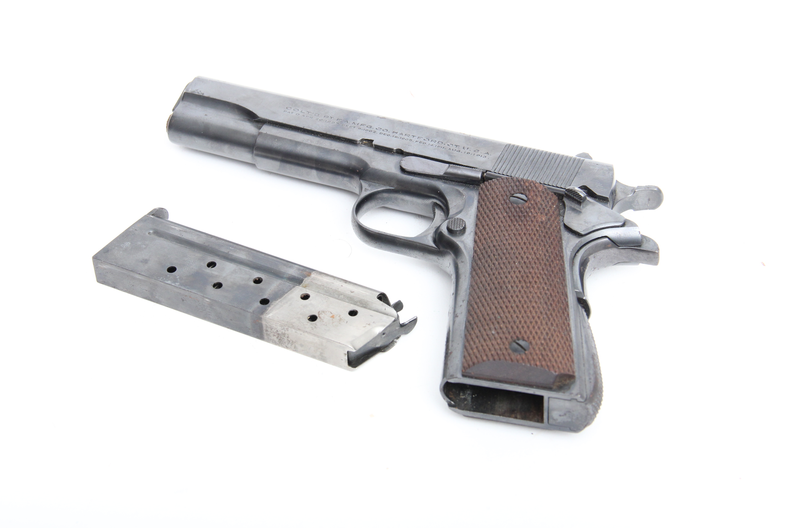Rare Vintage 1929 First Year Colt Super 38 Automatic Pistol