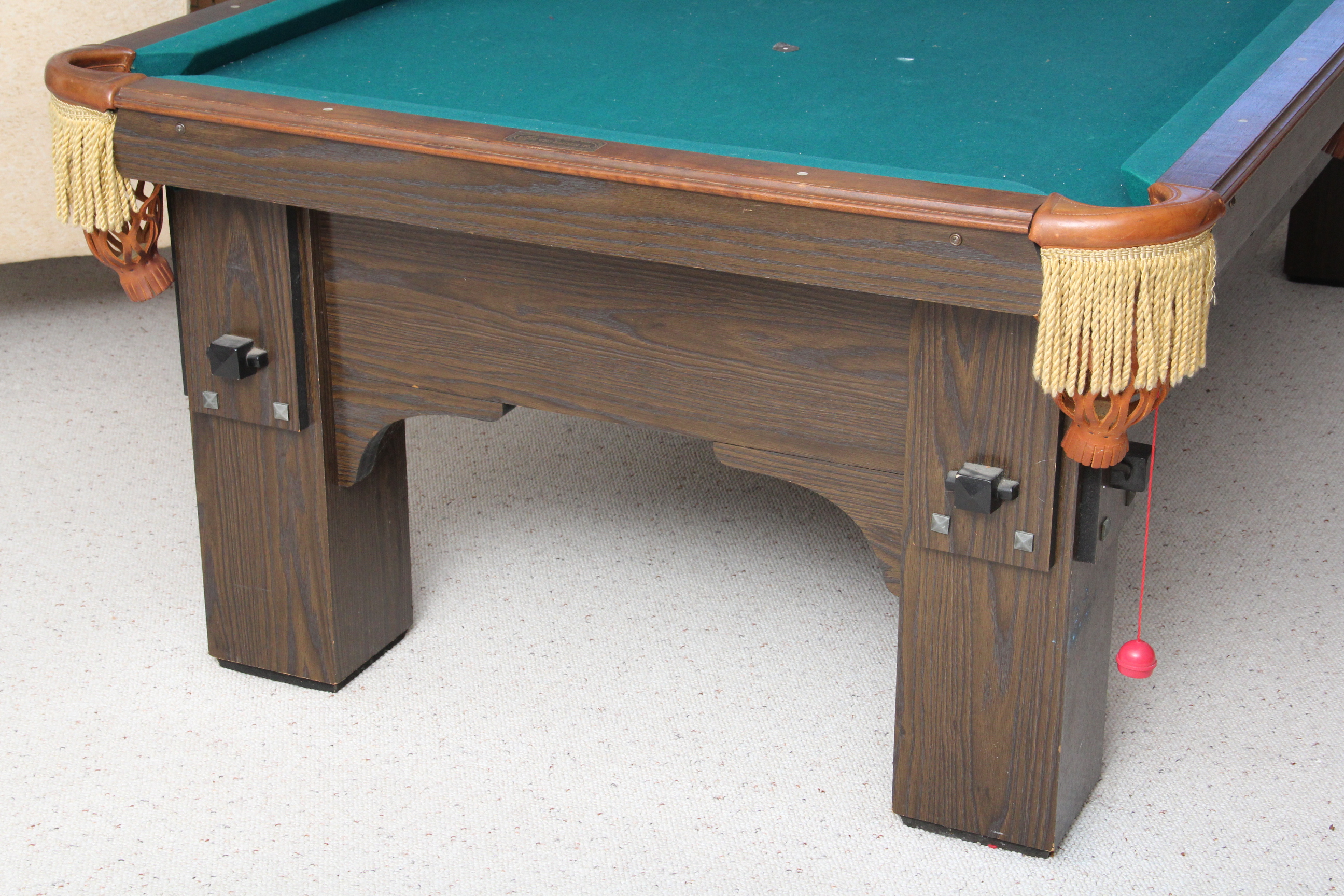 Vintage Golden West Billiards Pool Table
