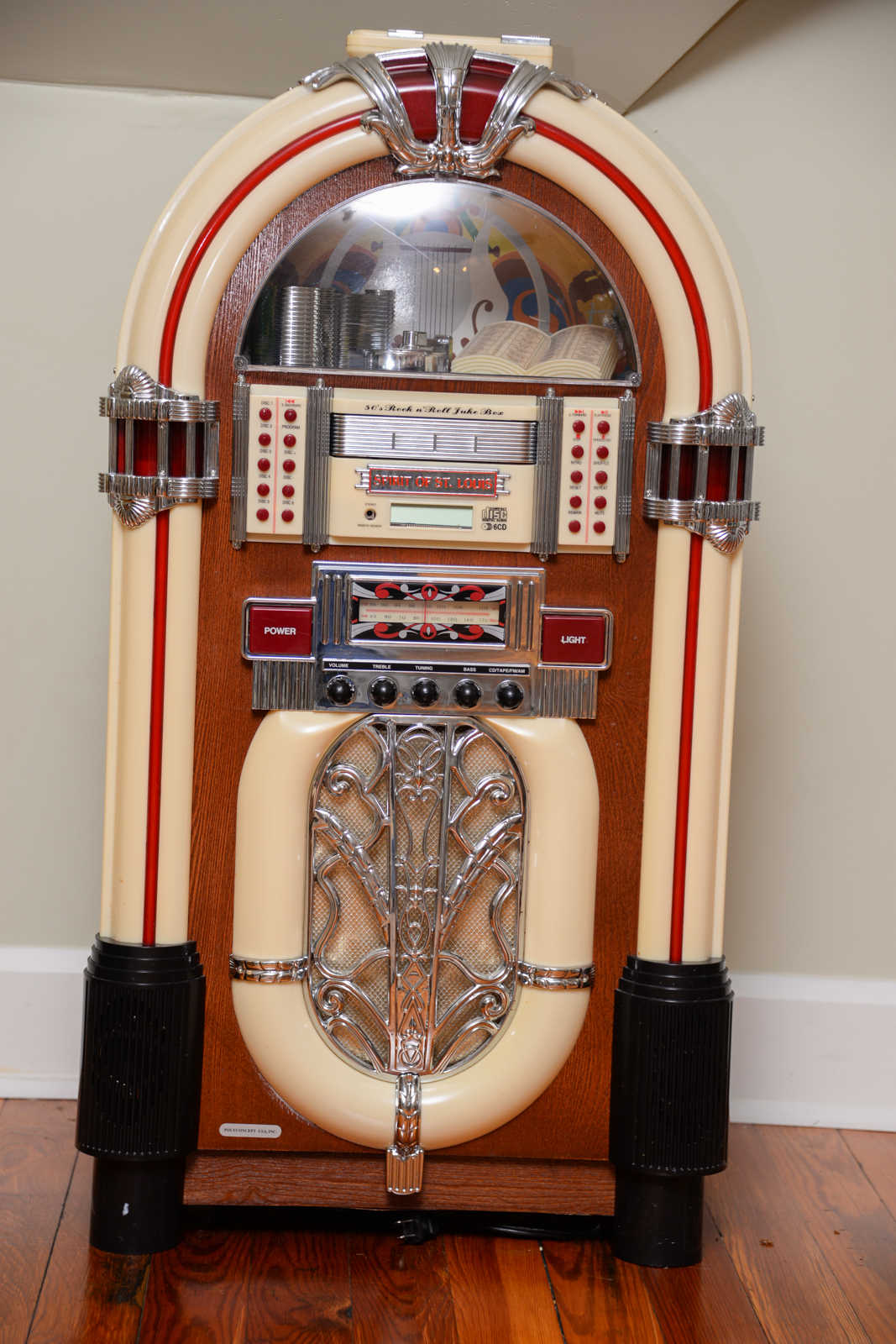 Spirit of St. Louis Rock-n-Roll CD Jukebox