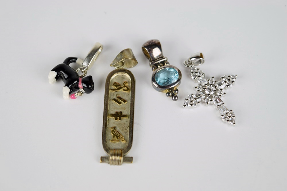 Tray Filled with High End Costume Jewelry