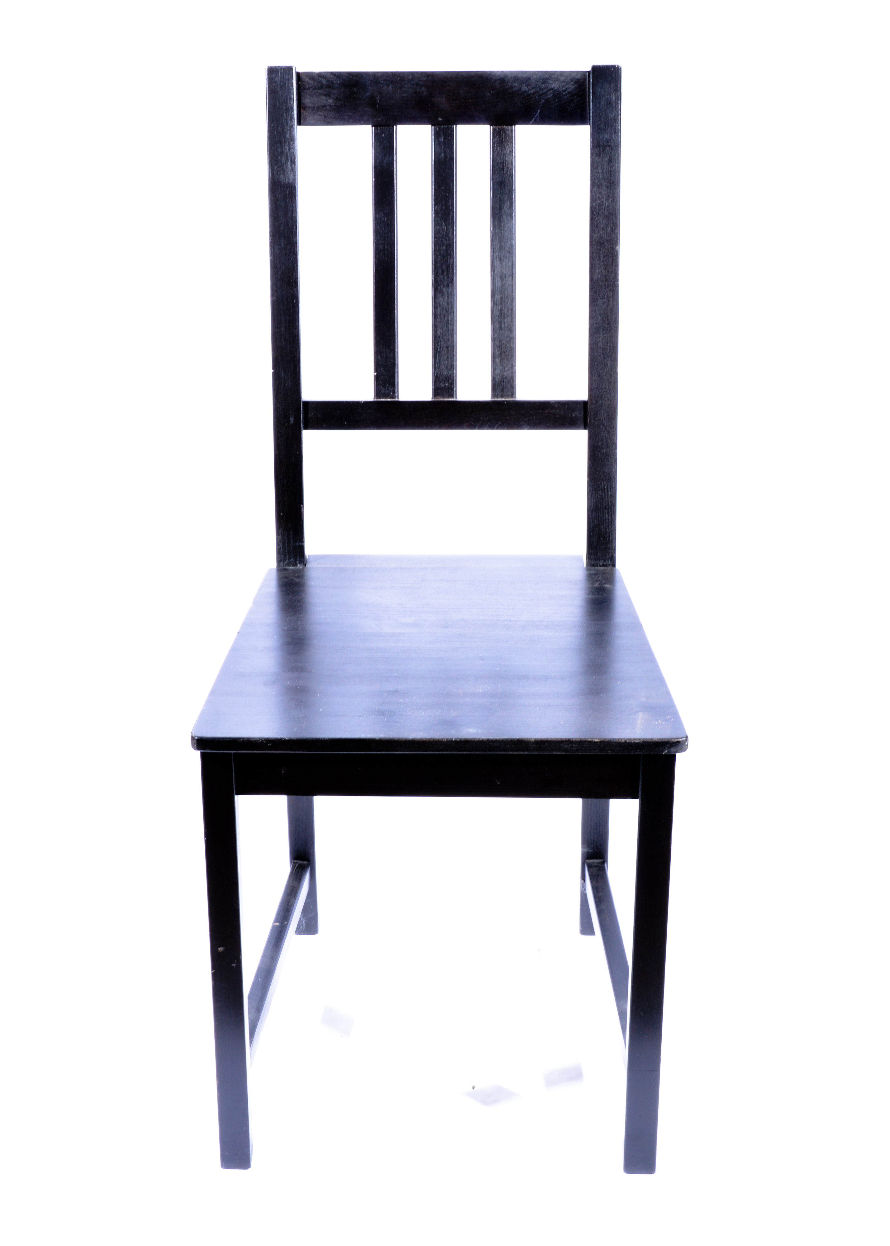 Two Black Modern Chairs