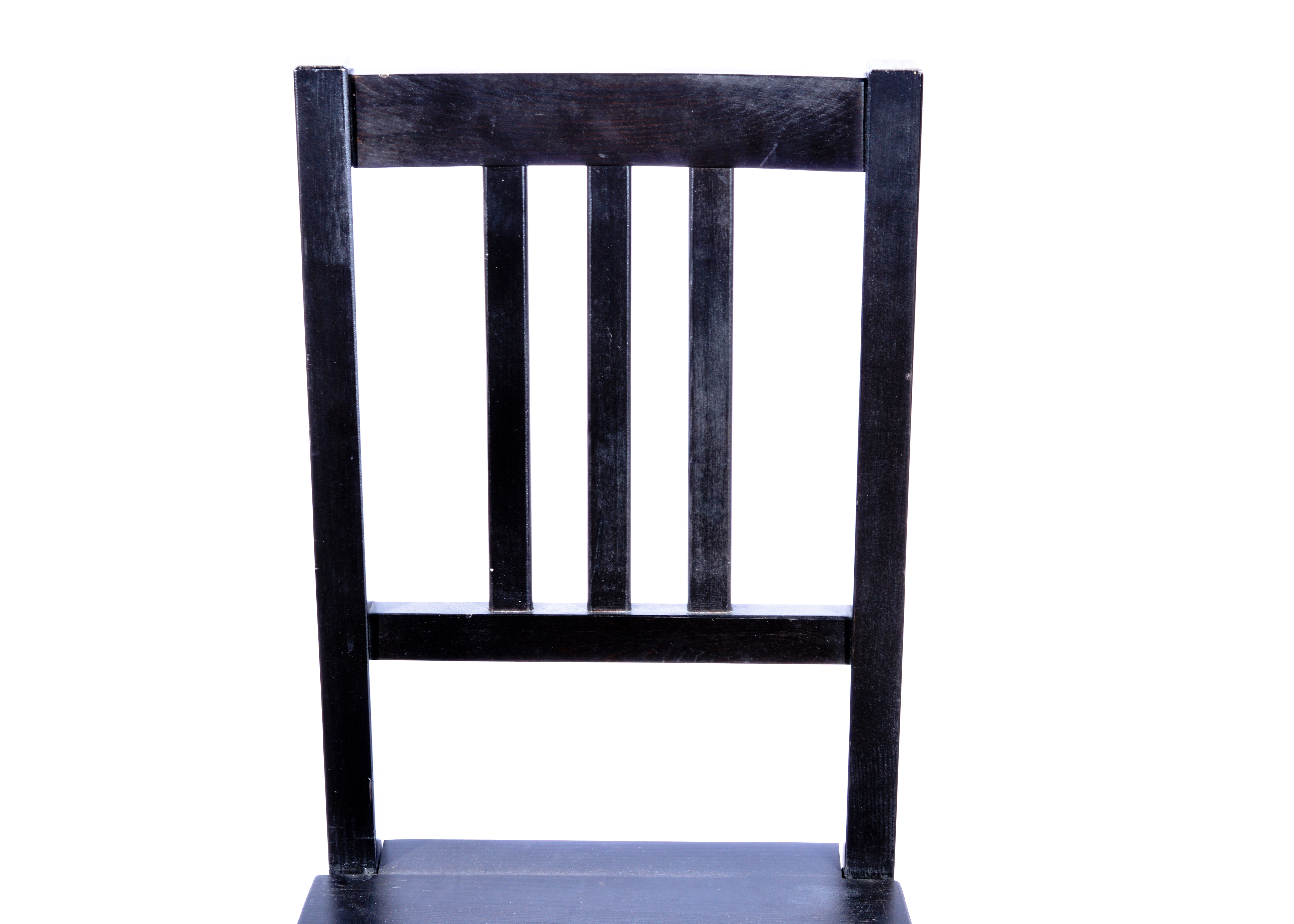 Two Black Modern Chairs