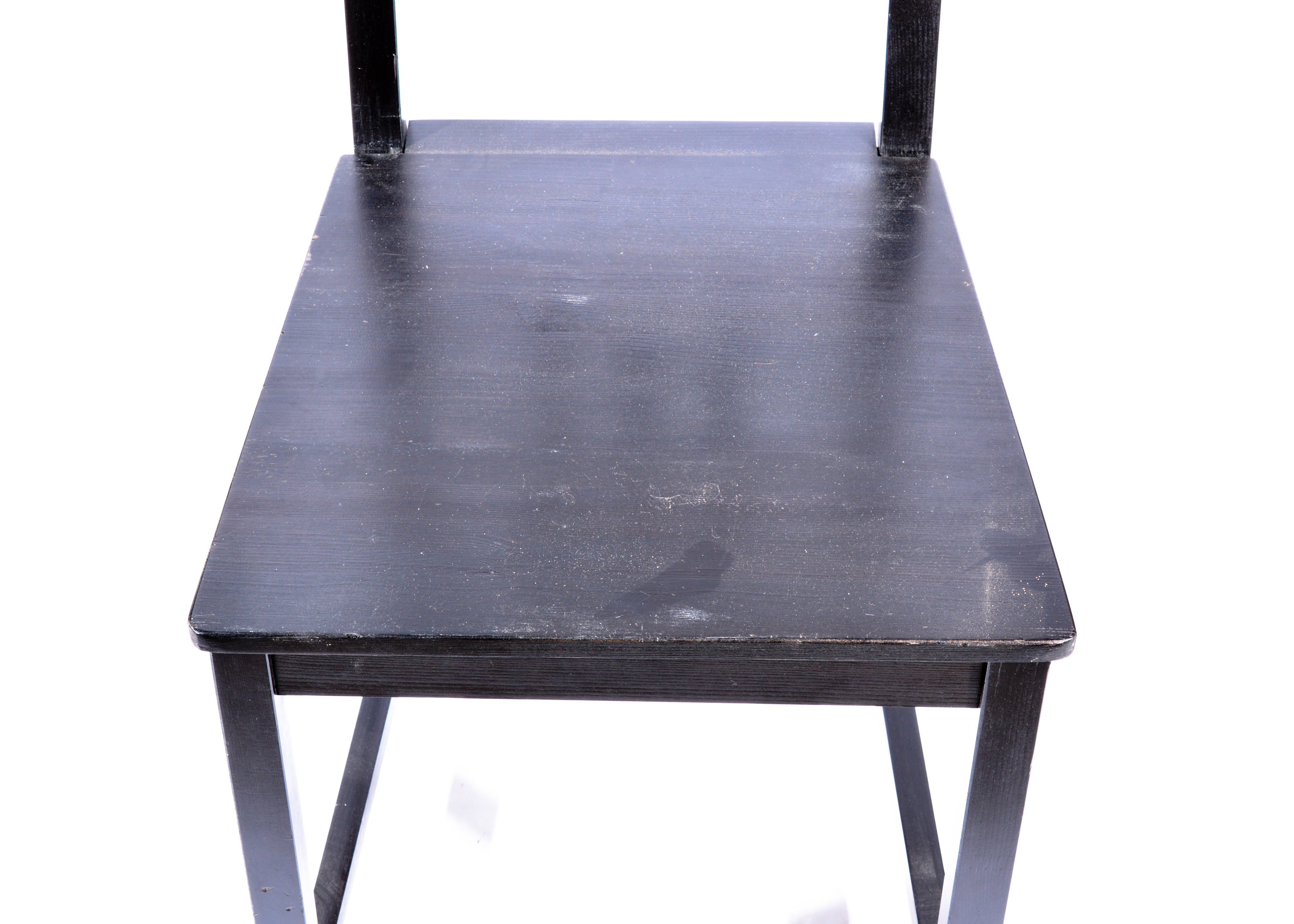 Two Black Modern Chairs