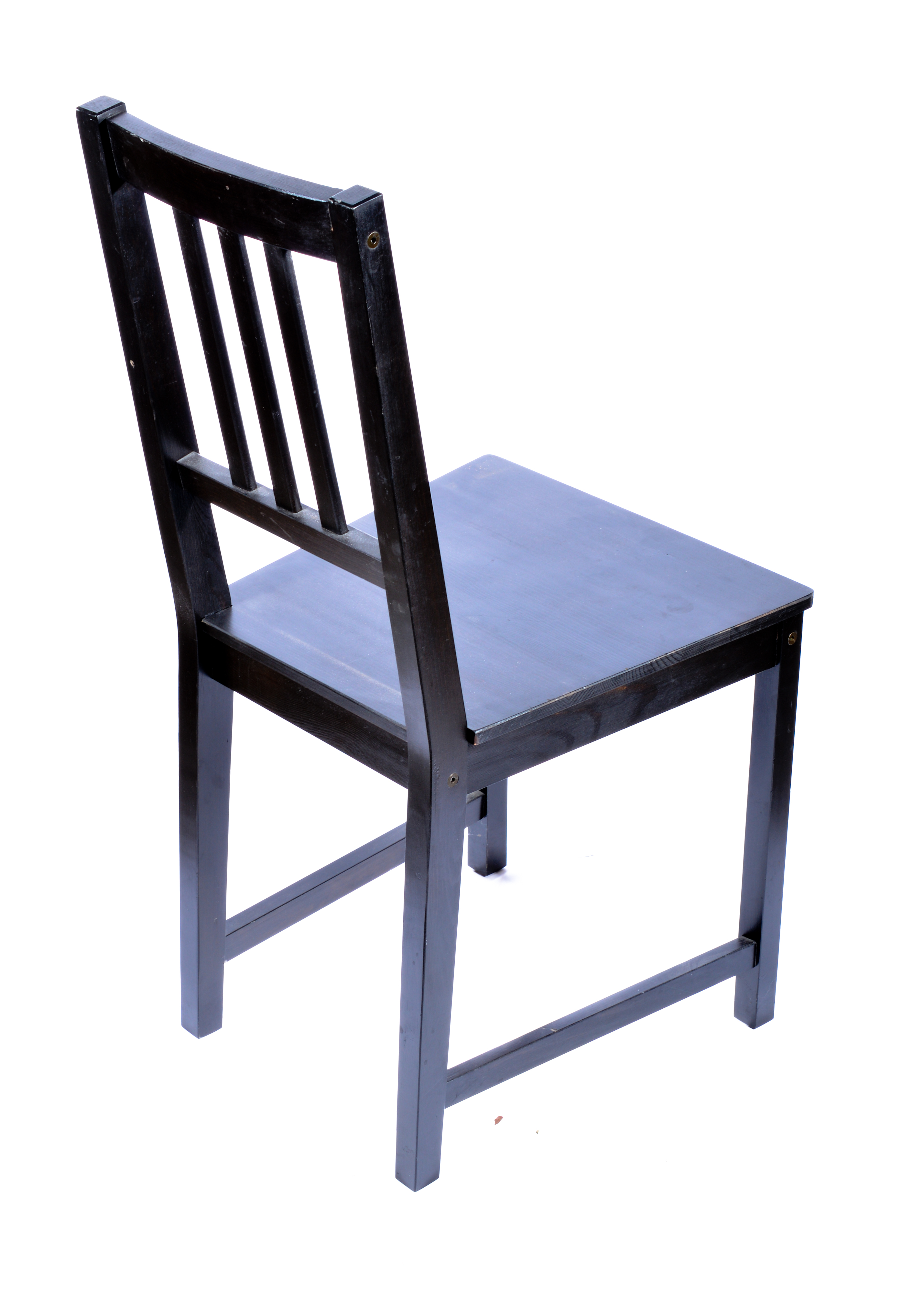 Two Black Modern Chairs