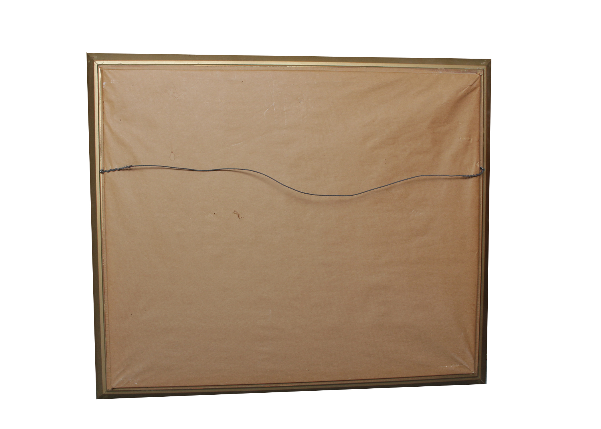 Vintage Painting of Lady Playing Piano