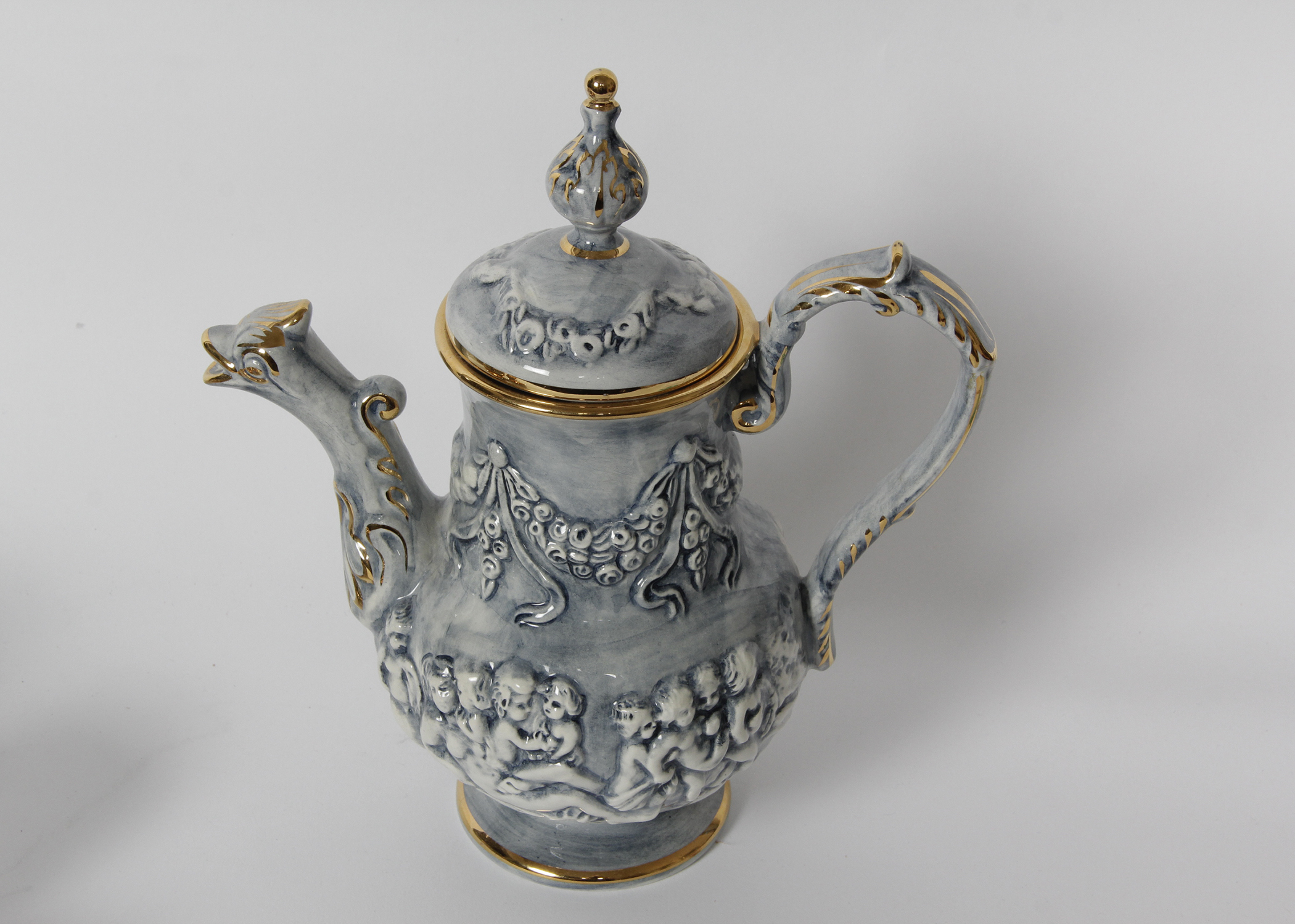 Vintage E.B. Capodimonte Tea Set