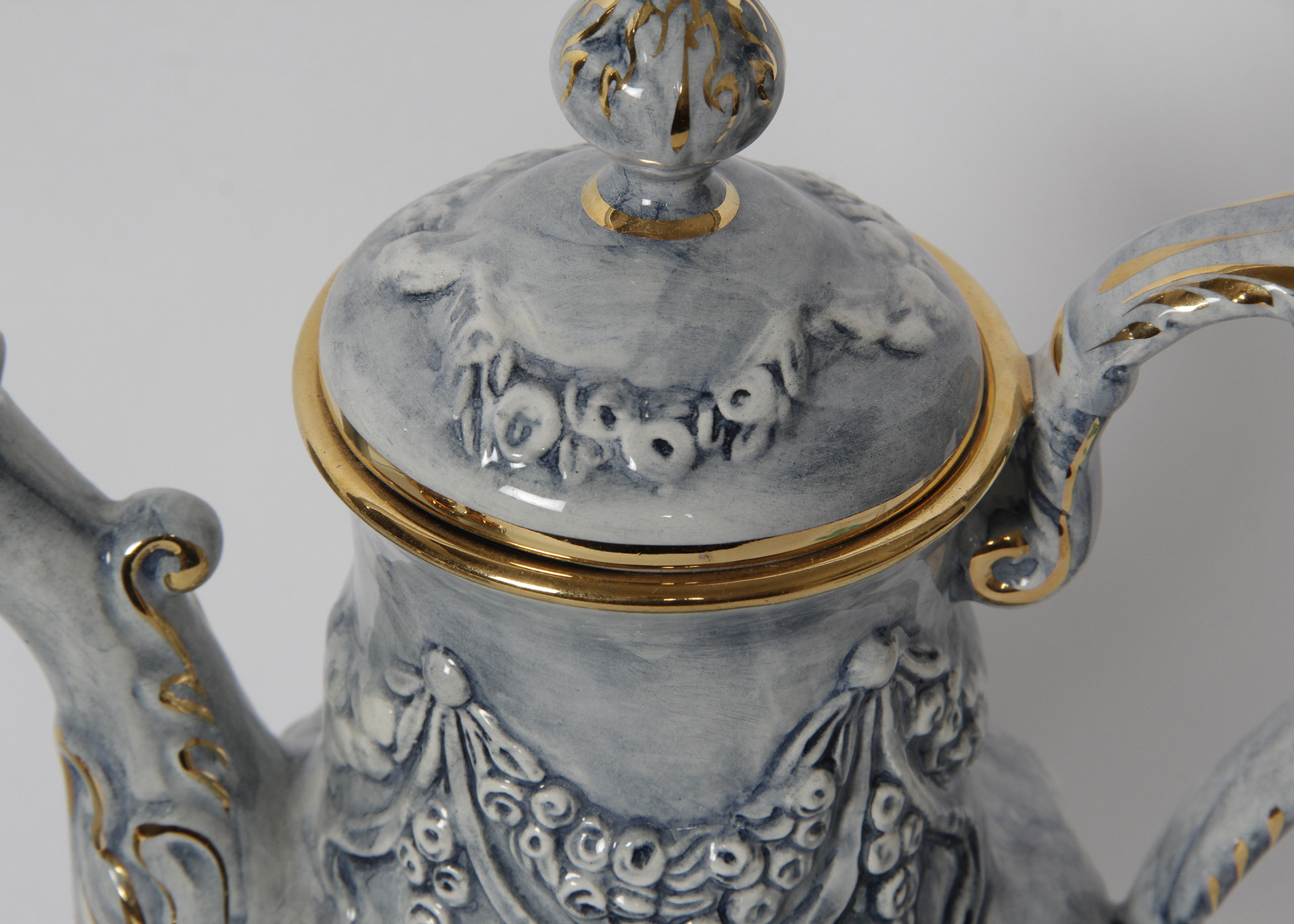 Vintage E.B. Capodimonte Tea Set