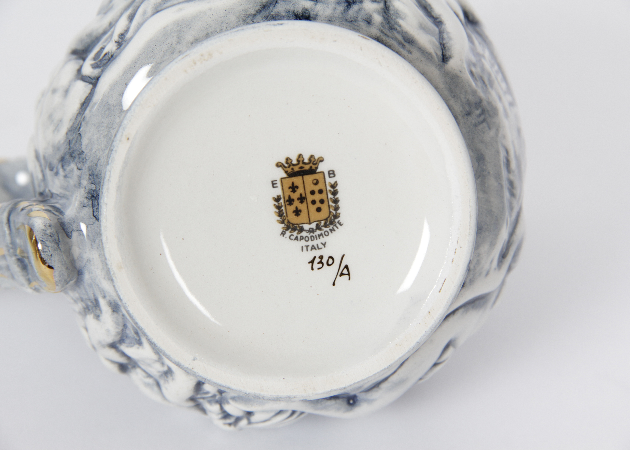 Vintage E.B. Capodimonte Tea Set