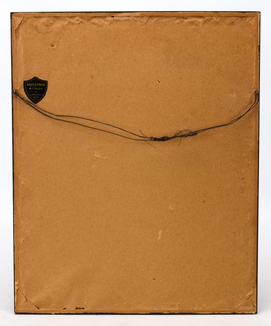 Chang Shu-Chi "Autumn River" Offset Lithograph