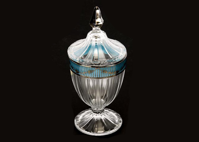 Vintage Heisey Glass Candy Dish