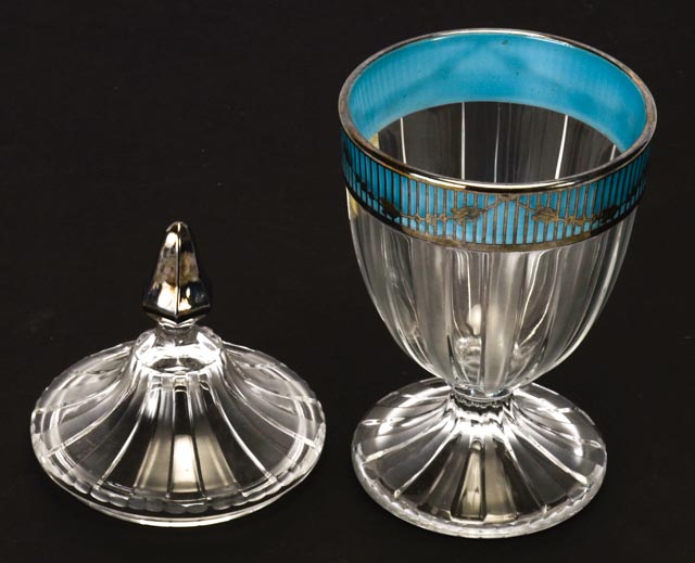 Vintage Heisey Glass Candy Dish