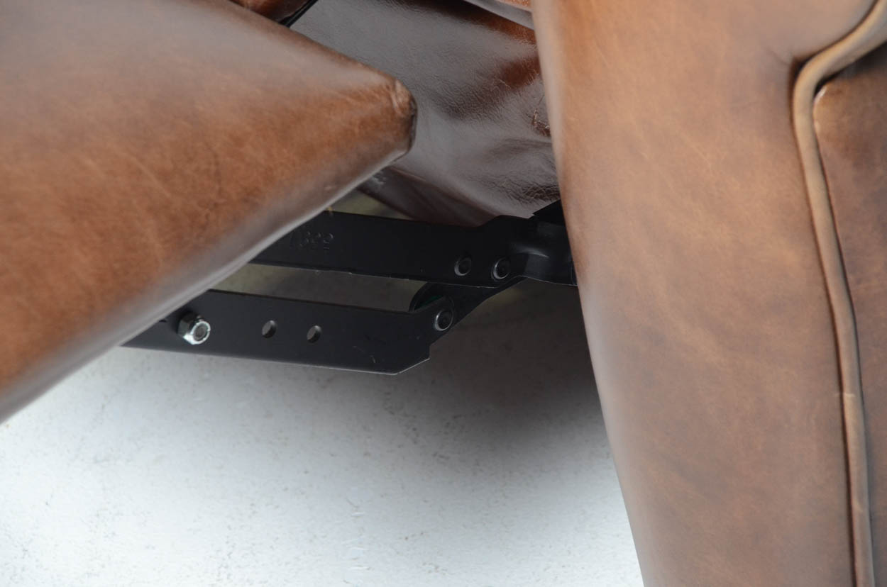 Mitchell Gold Brown Leather Recliner