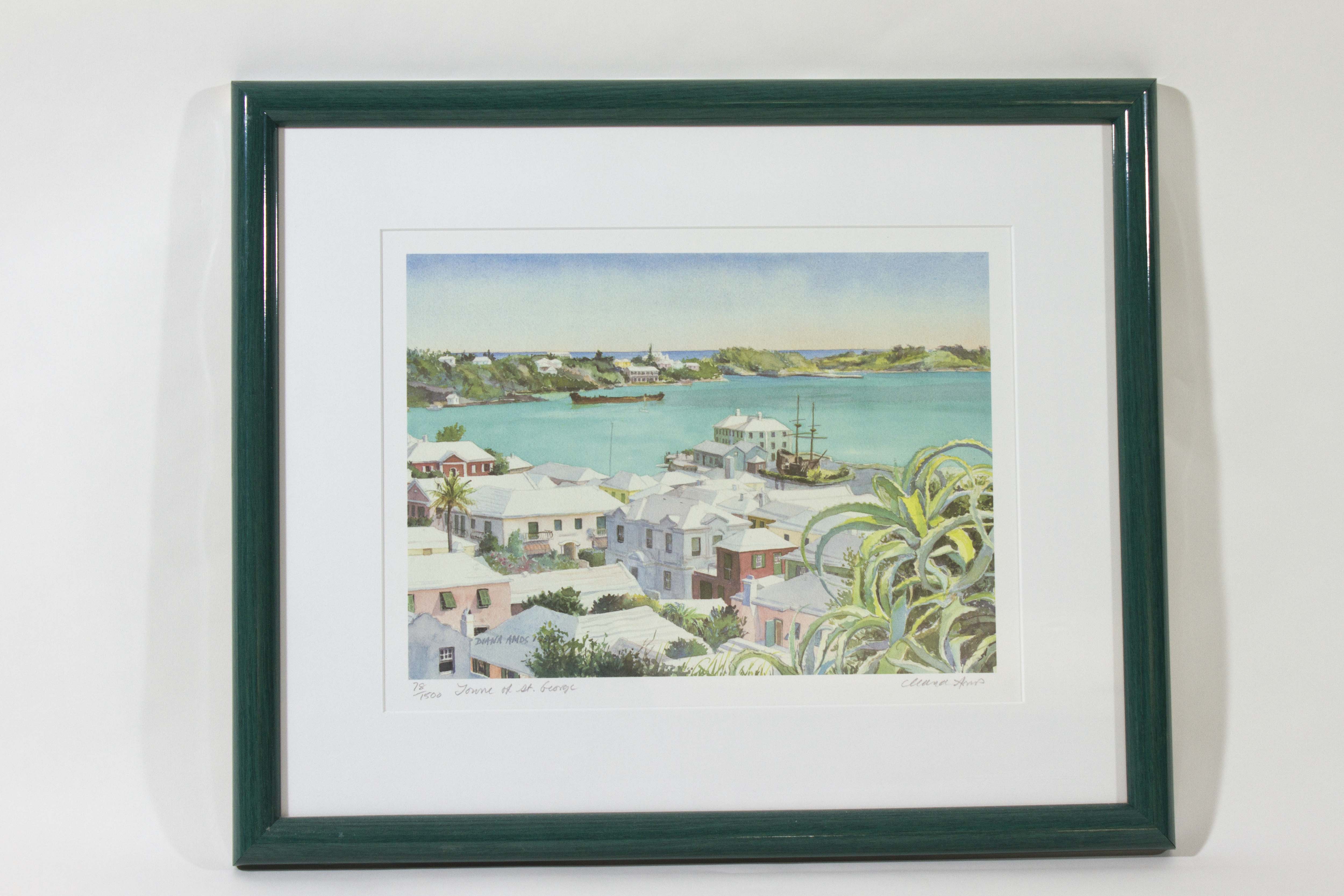 Diana Amos Bermuda Prints Signed/Numbered