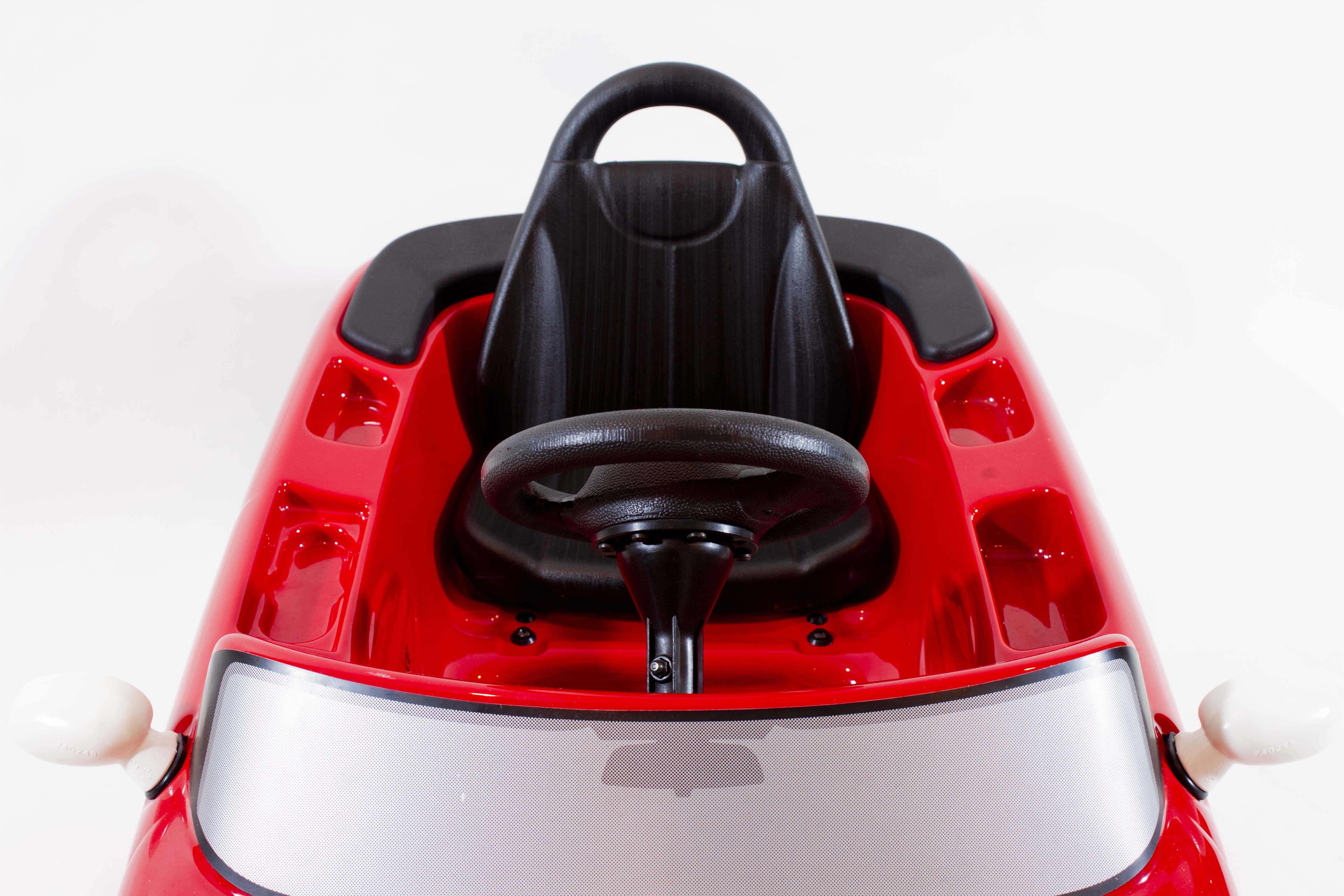 Mini Cooper Peddle Car and FAO Schwartz Kids Golf Clubs