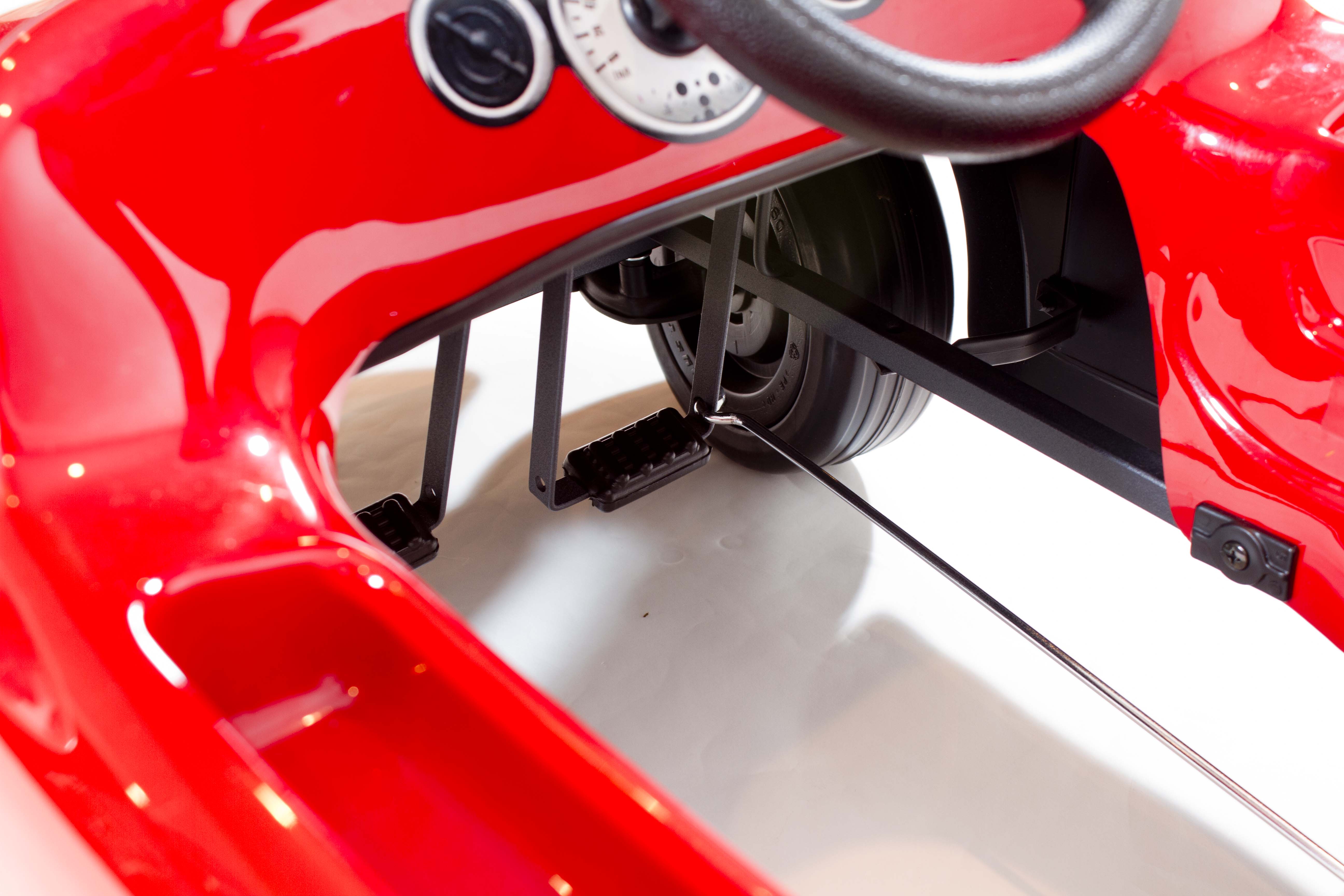 Mini Cooper Peddle Car and FAO Schwartz Kids Golf Clubs