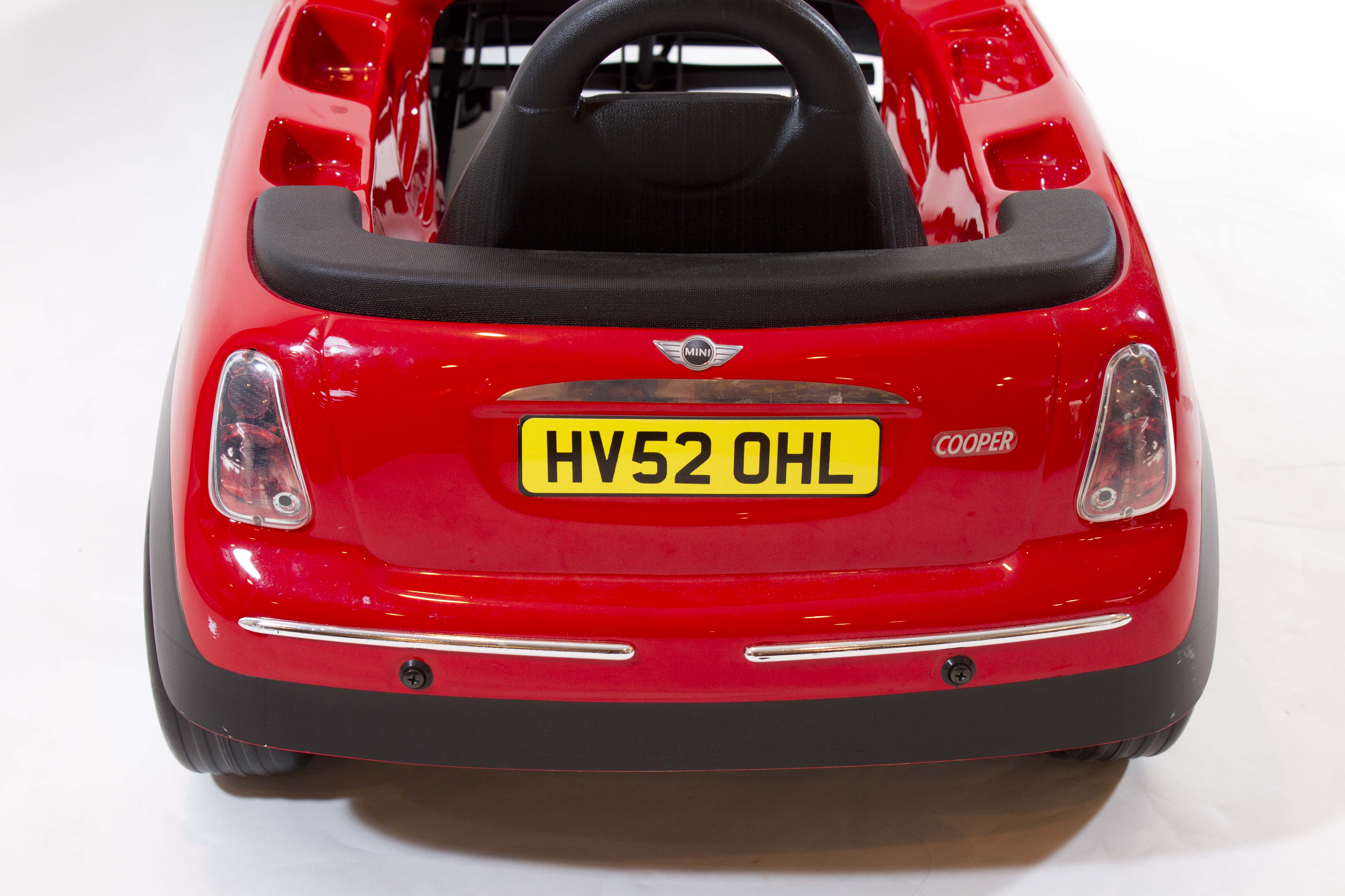 Mini Cooper Peddle Car and FAO Schwartz Kids Golf Clubs