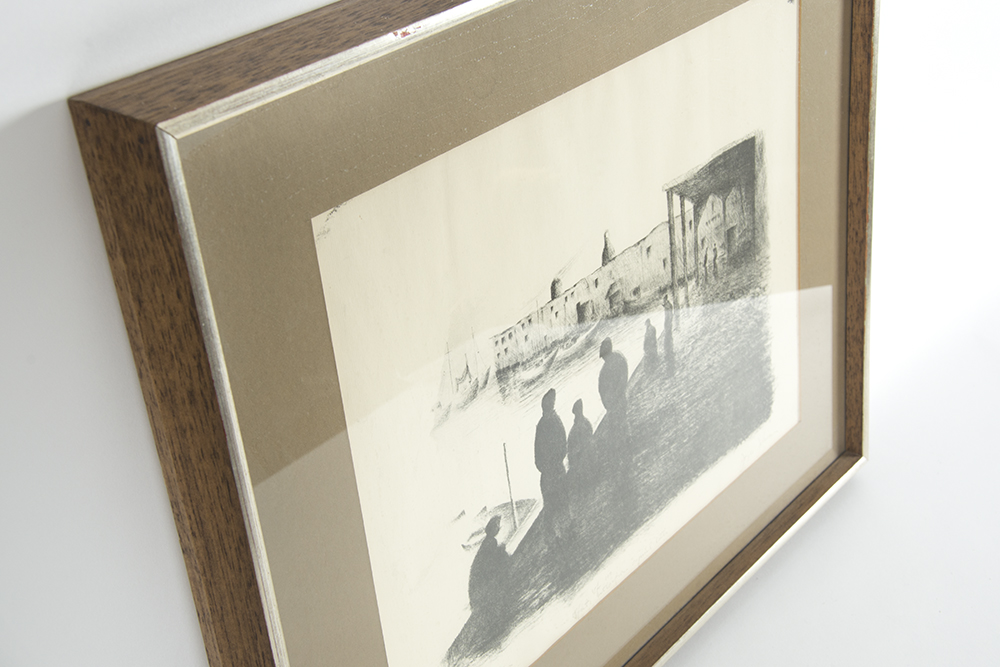 Joyce Johnson "T-Warf, Boston" Offset Lithograph