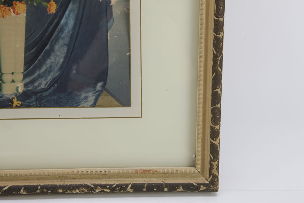 Vintage Forsythia Still Life