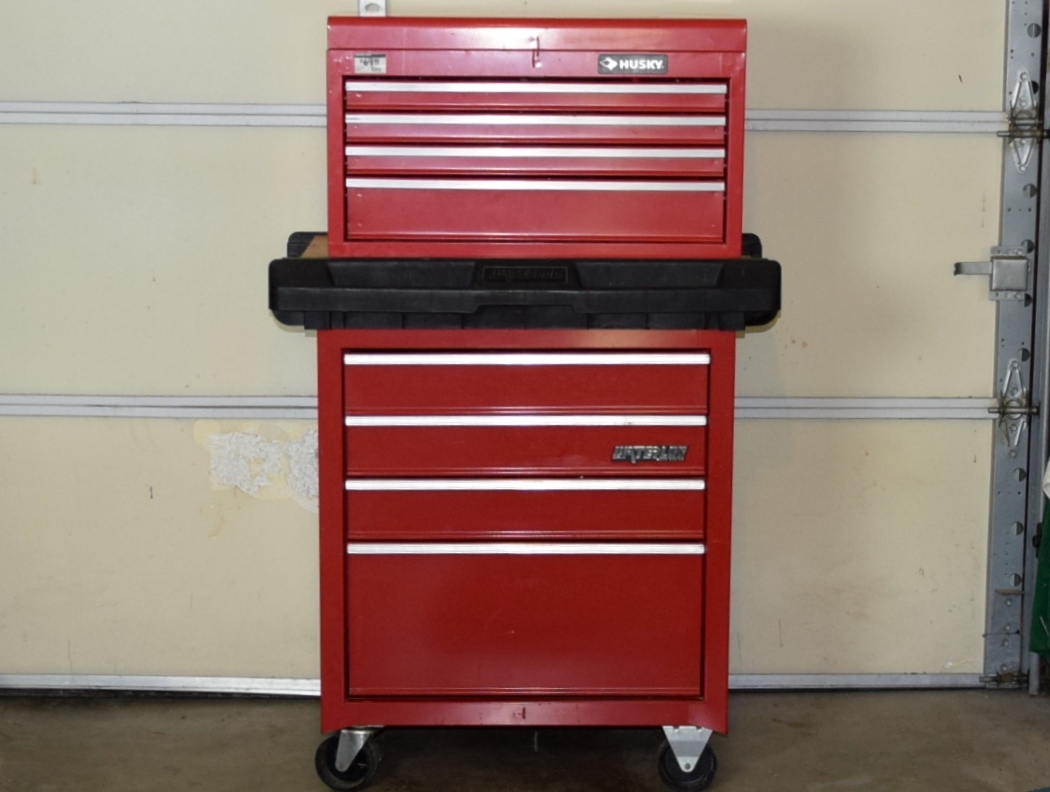 Husky 8-Drawer Tool Cabinet and Contents
