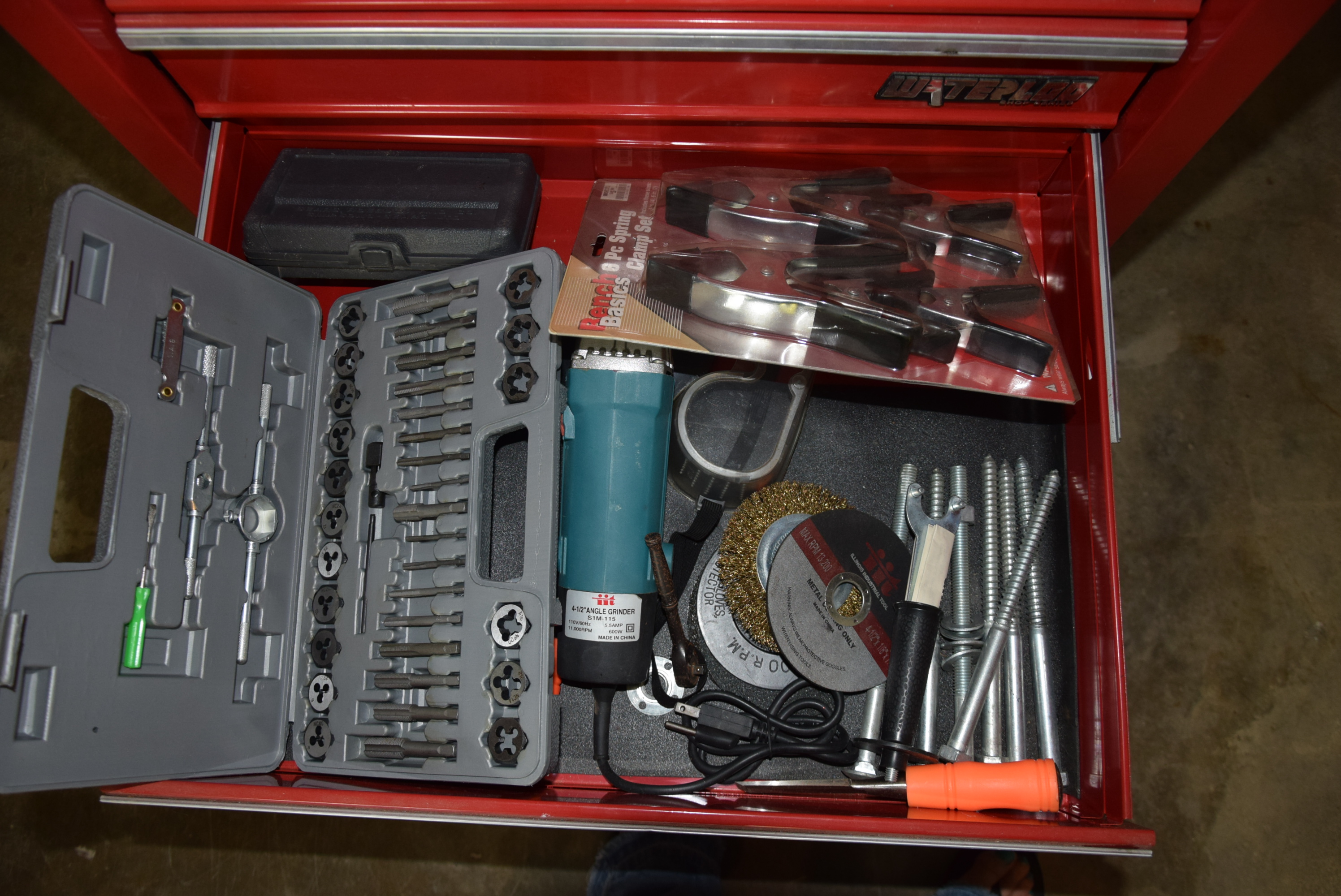 Husky 8-Drawer Tool Cabinet and Contents
