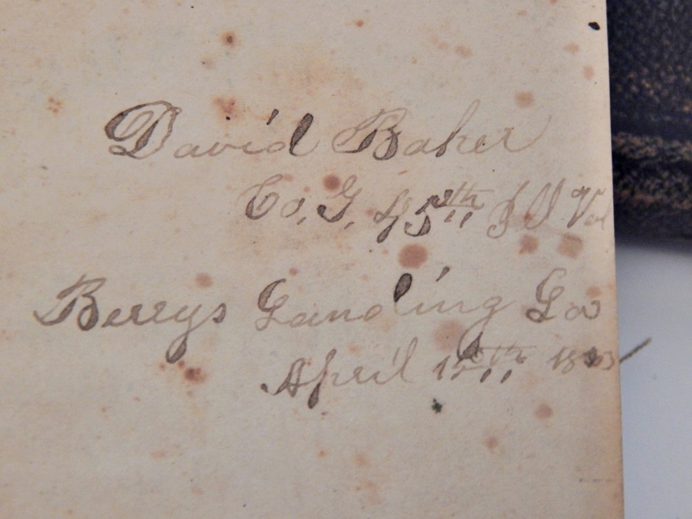 1863-1864 Daily Journal of Civil War Soldier Battle of Vicksburg