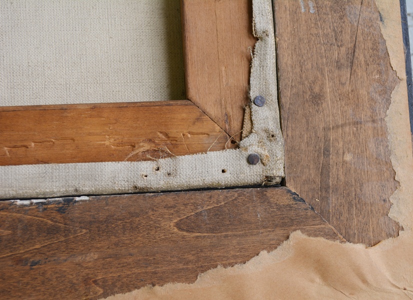 Frank Duveneck Original "The Chess Players" Oil Painting