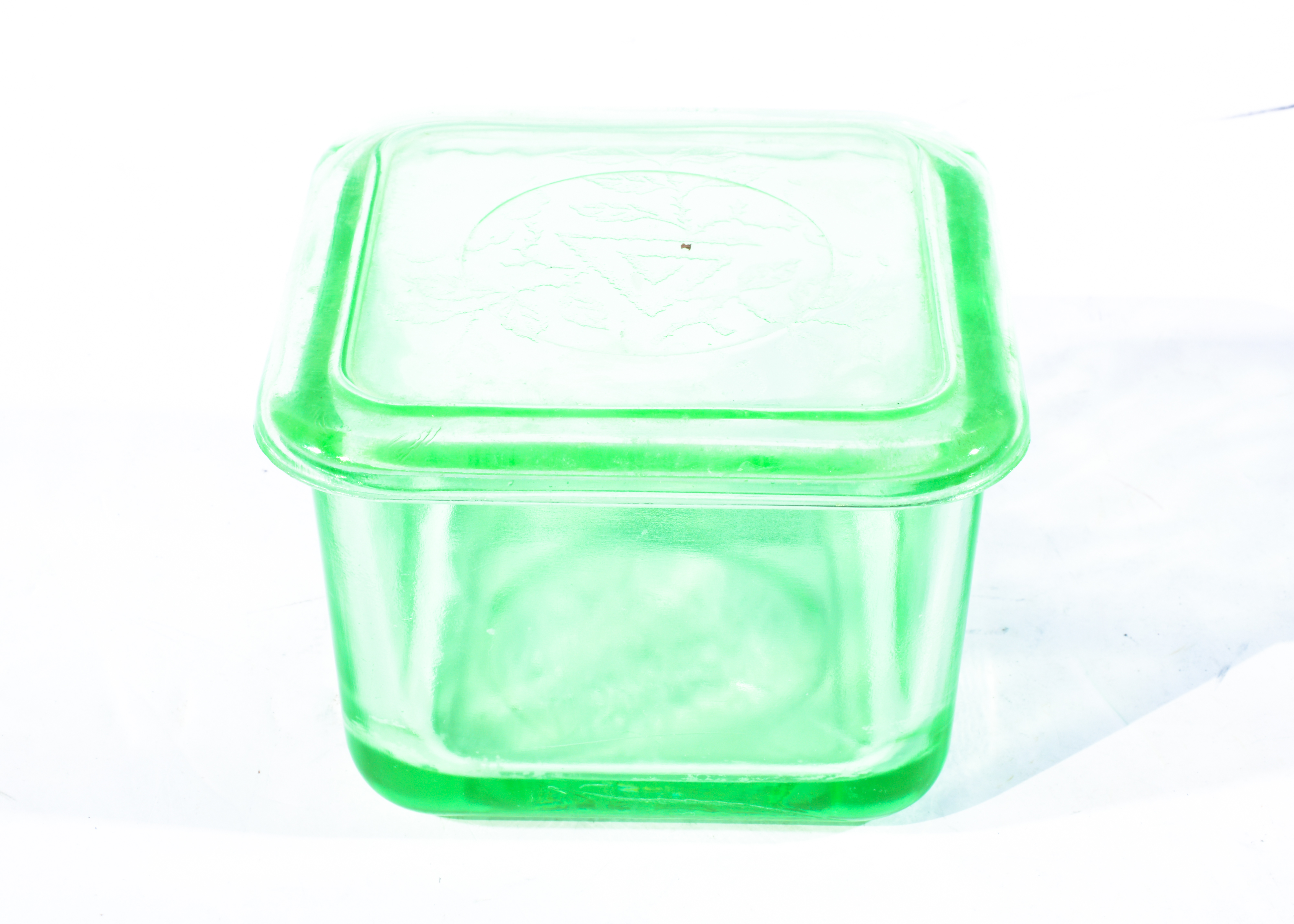 Depression Glass Refrigerator Dishes