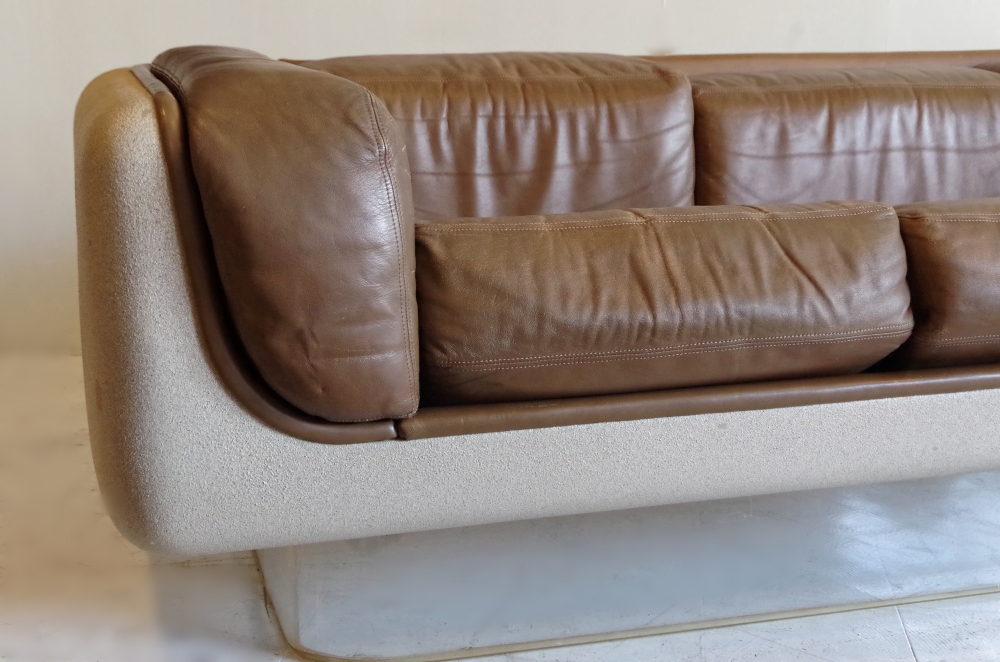 Steelcase 'Soft Seating' Vintage Floating Sofa Warren Platner