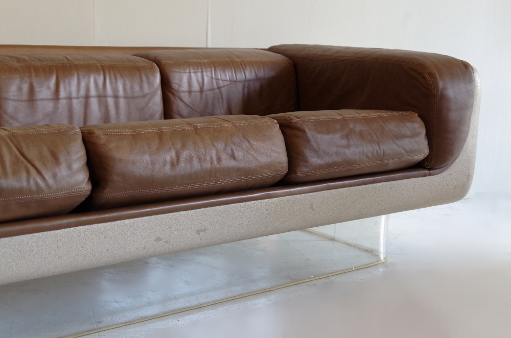 Steelcase 'Soft Seating' Vintage Floating Sofa Warren Platner