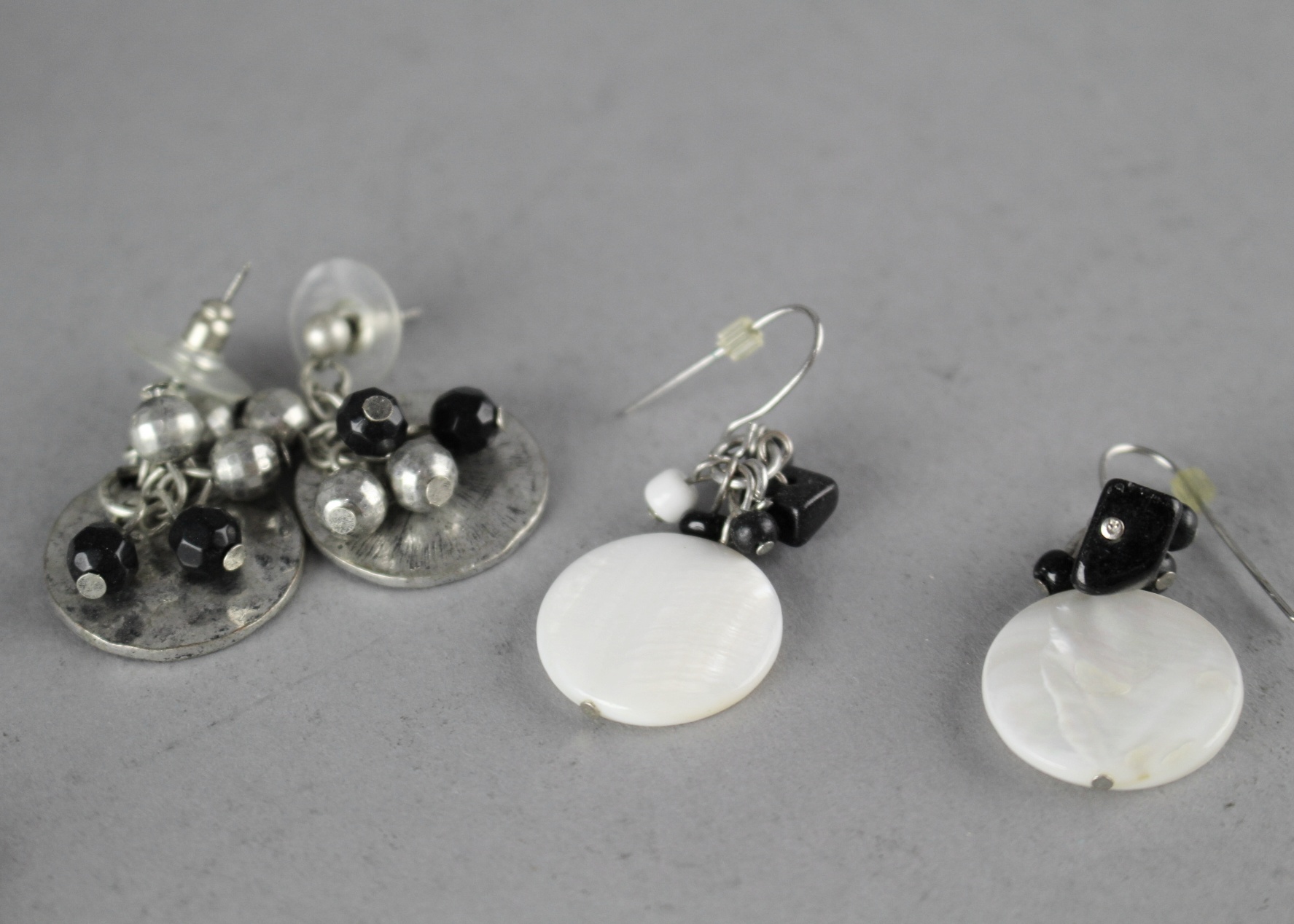 Black and White Costume Jewelry