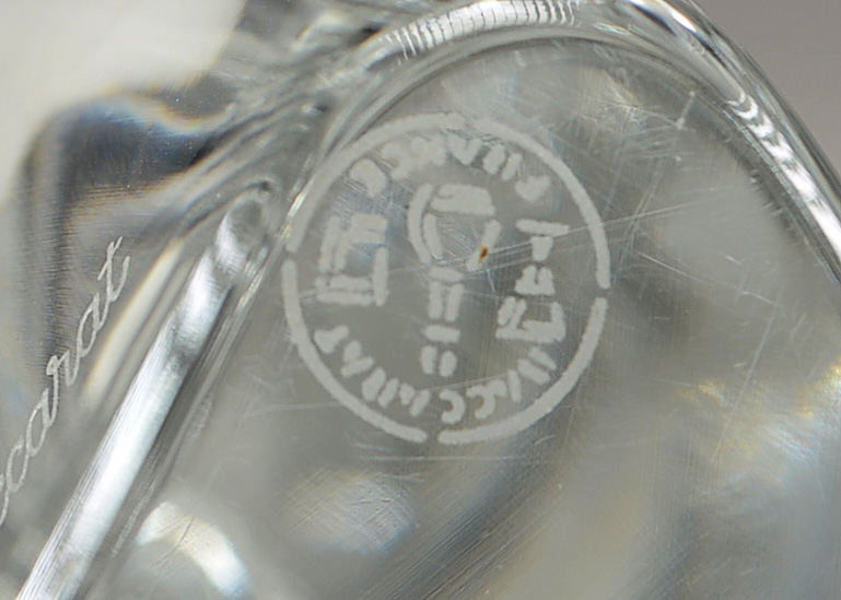 Baccarat Crystal Rose Bud Vase