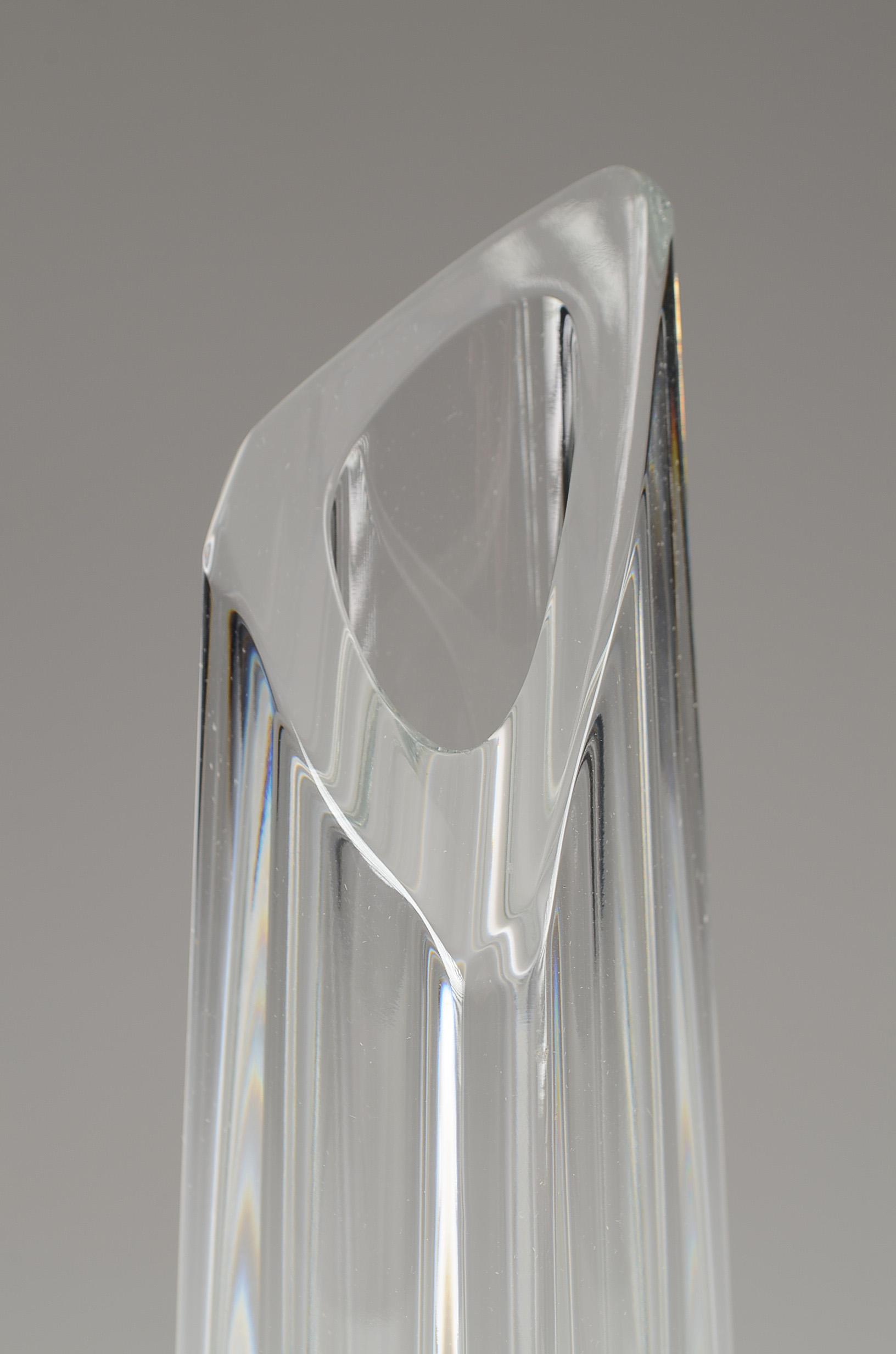 Baccarat Crystal Rose Bud Vase