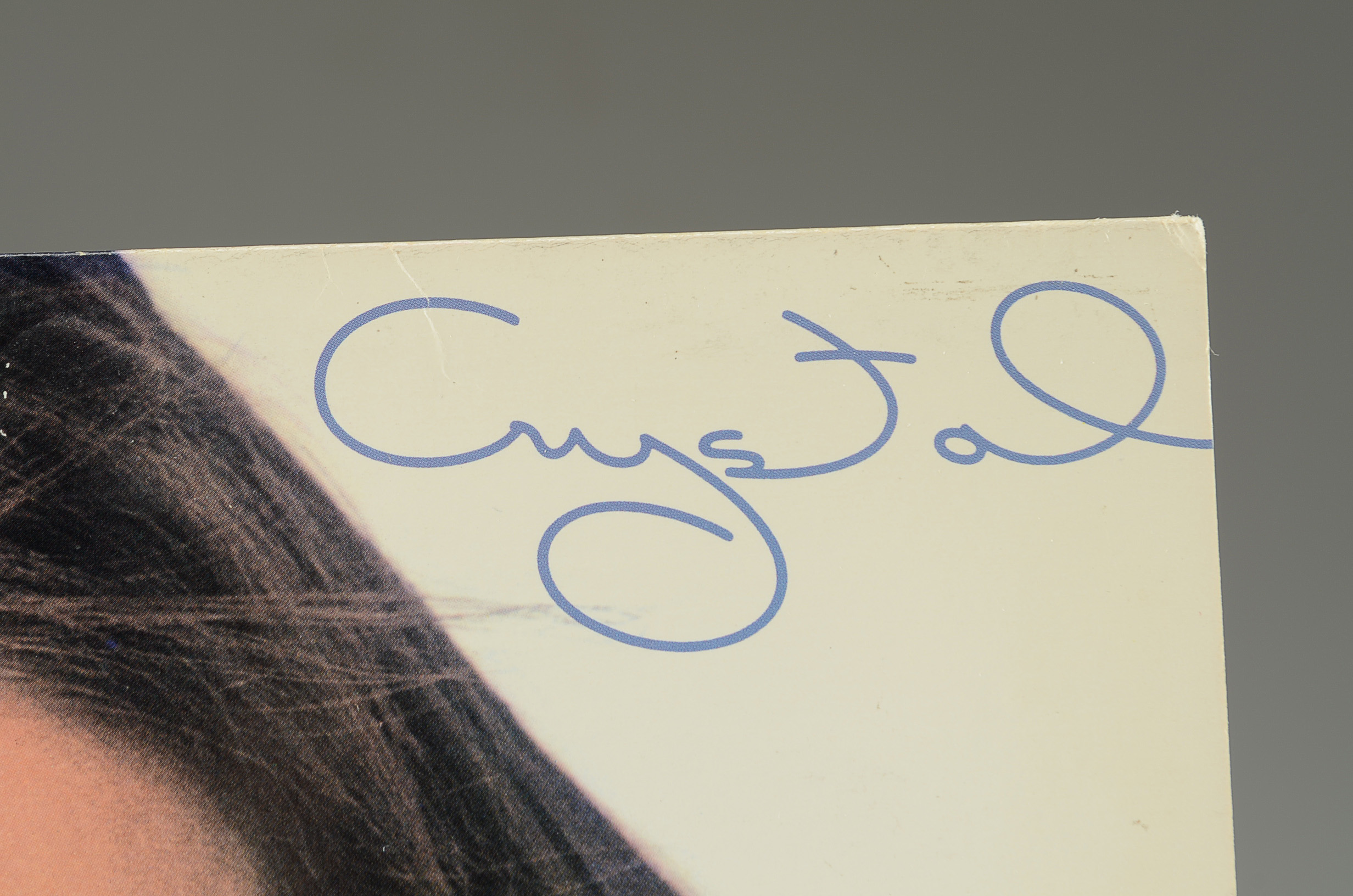 Autographed Crystal Gayle When I Dream Album Cover