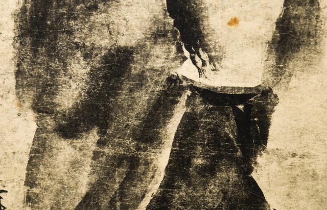 Liang Kai Reproduction of Splashed Ink Painting "The Immortal"