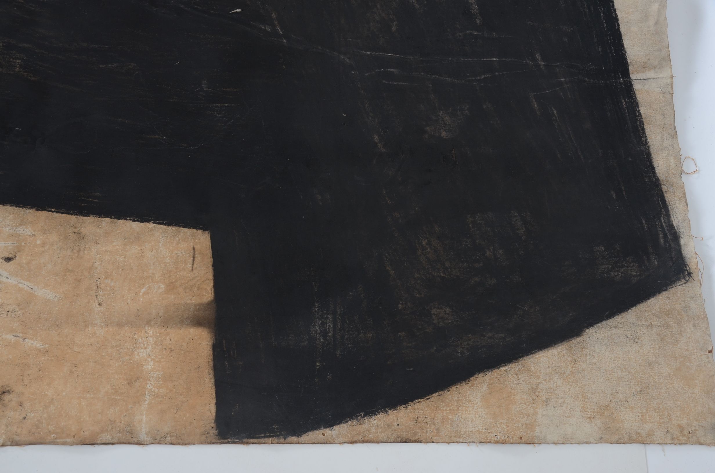 Dewitt Godfrey "The Queue " Charcoal on Paper