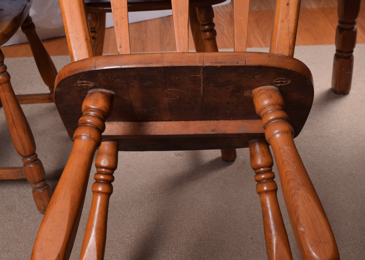 Maple Draw-Leaf Dining Table and Chairs