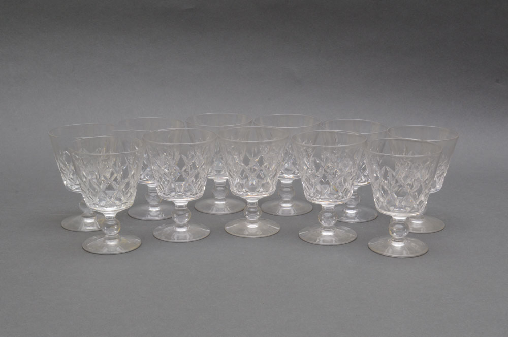 Stuart "Ashford" Crystal Stemware