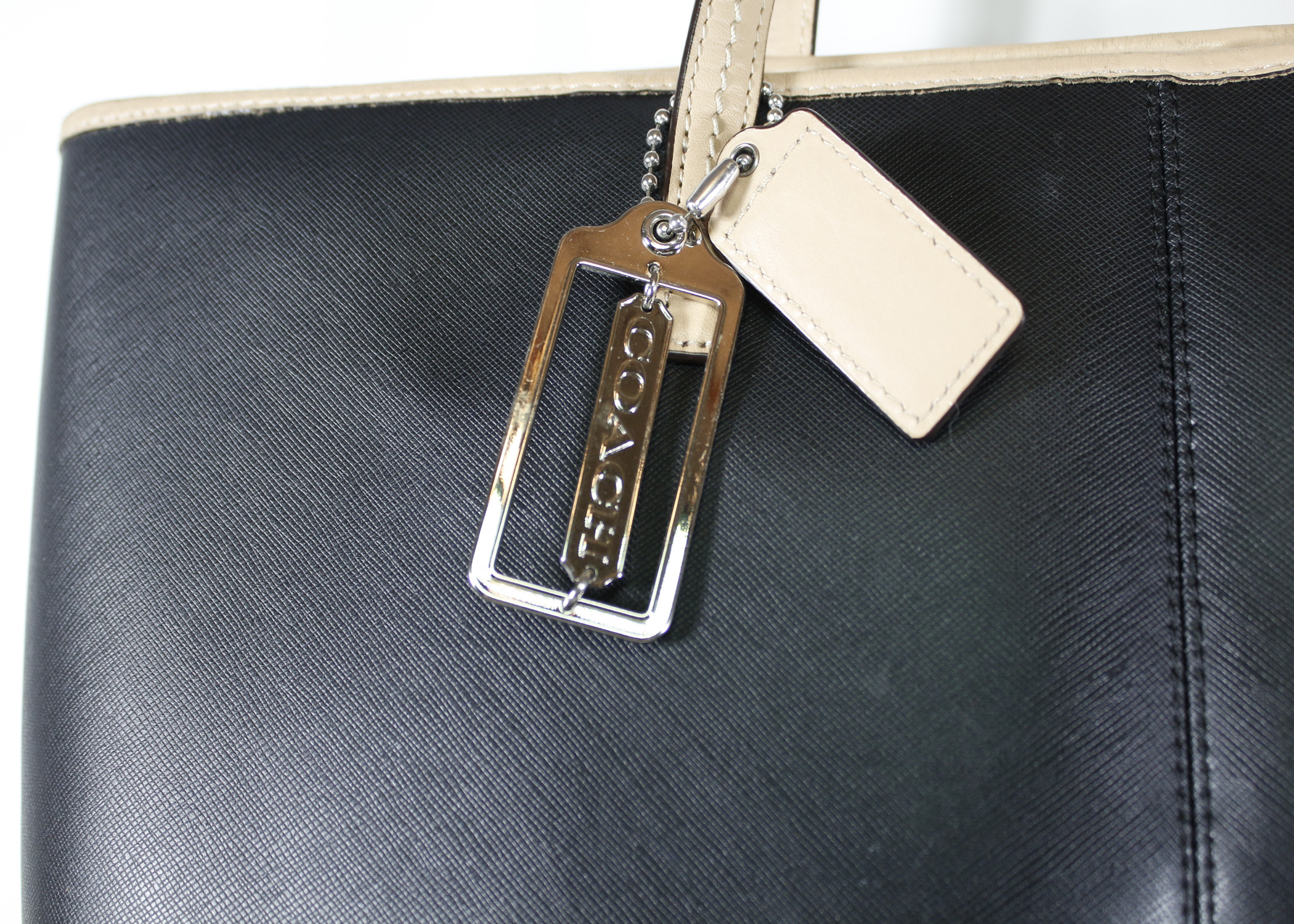 Coach Park Metro Leather Tote Handbag