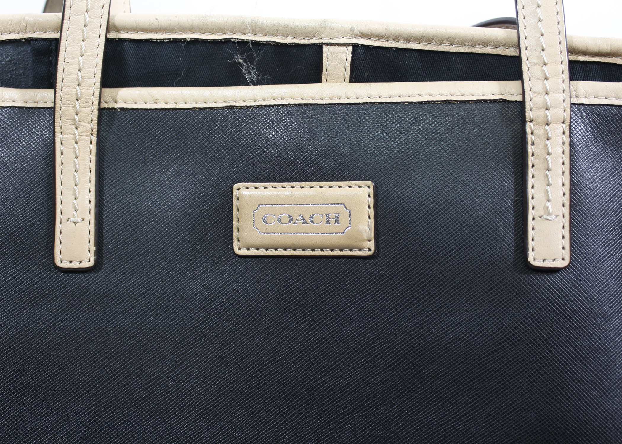 Coach Park Metro Leather Tote Handbag