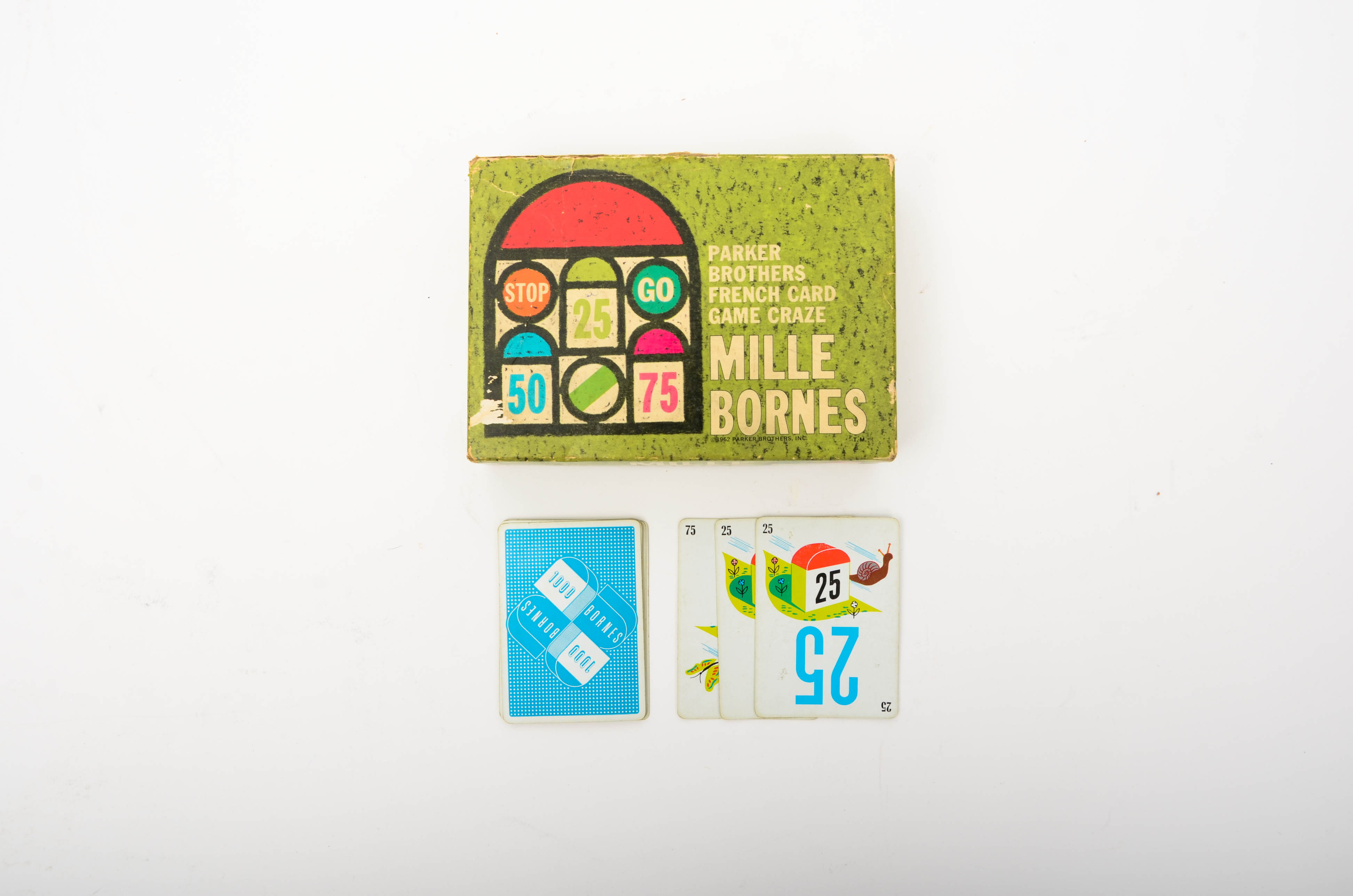 Vintage "Mille Bornes" Card Game