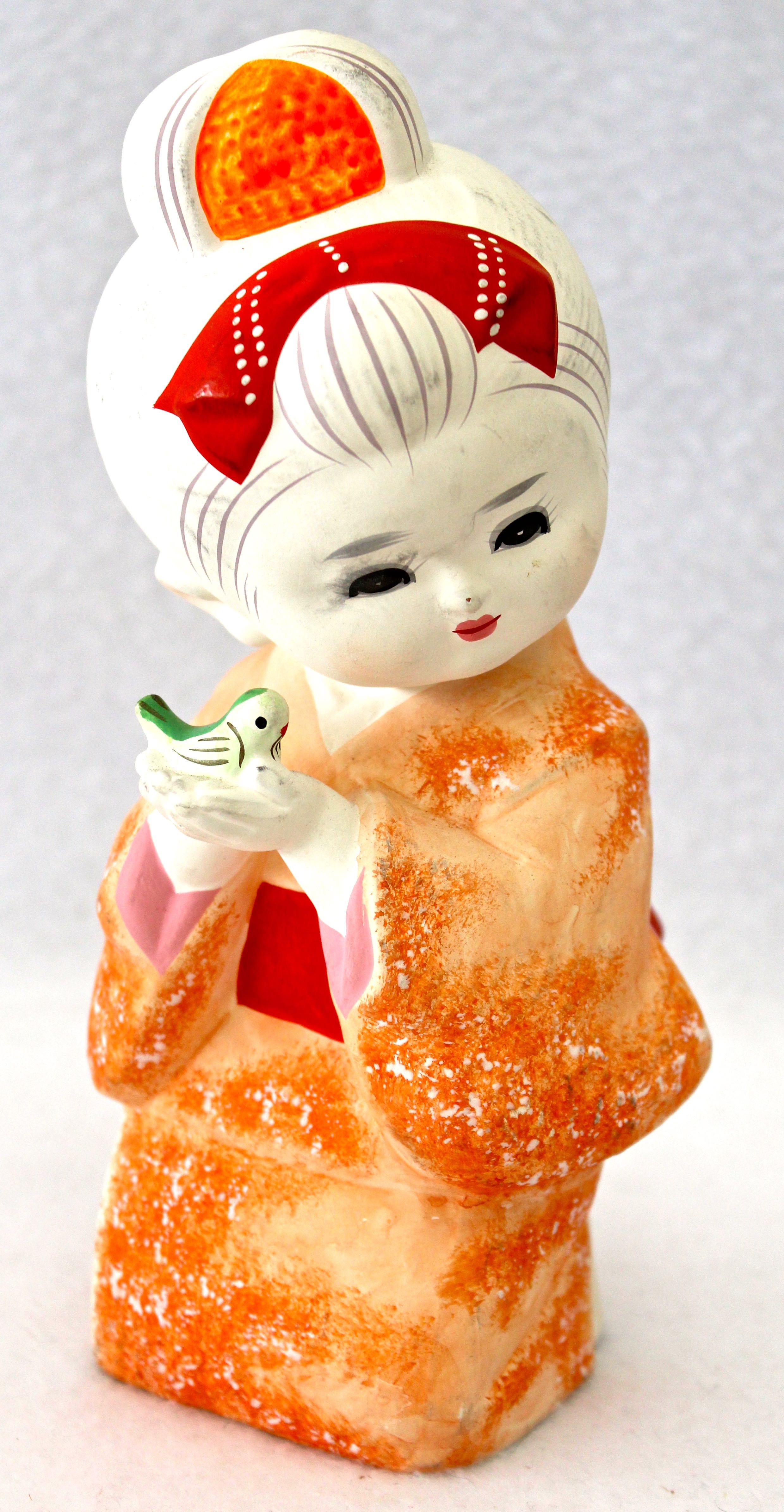 Collection of Japanese Hakata Dolls