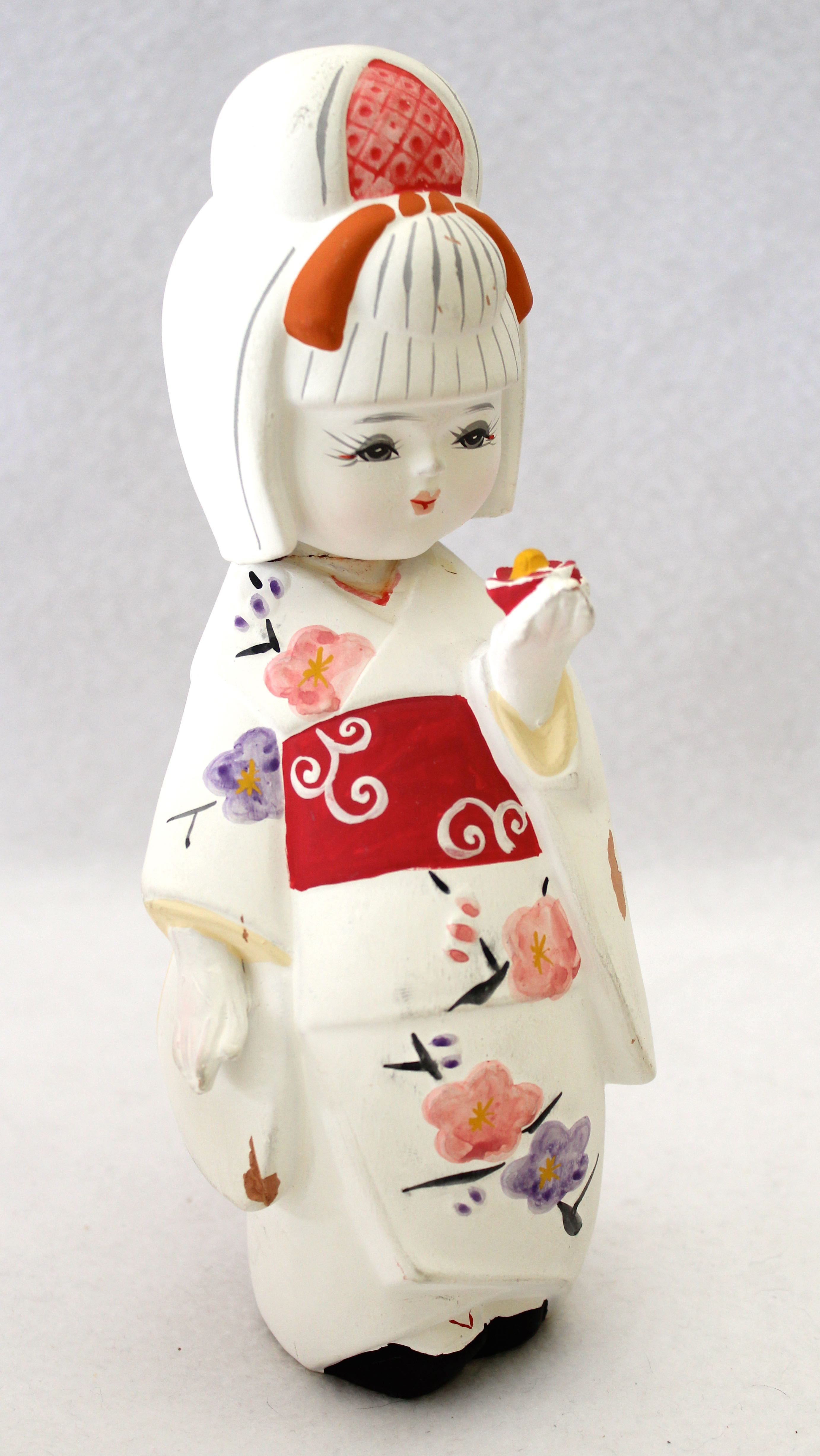 Collection of Japanese Hakata Dolls