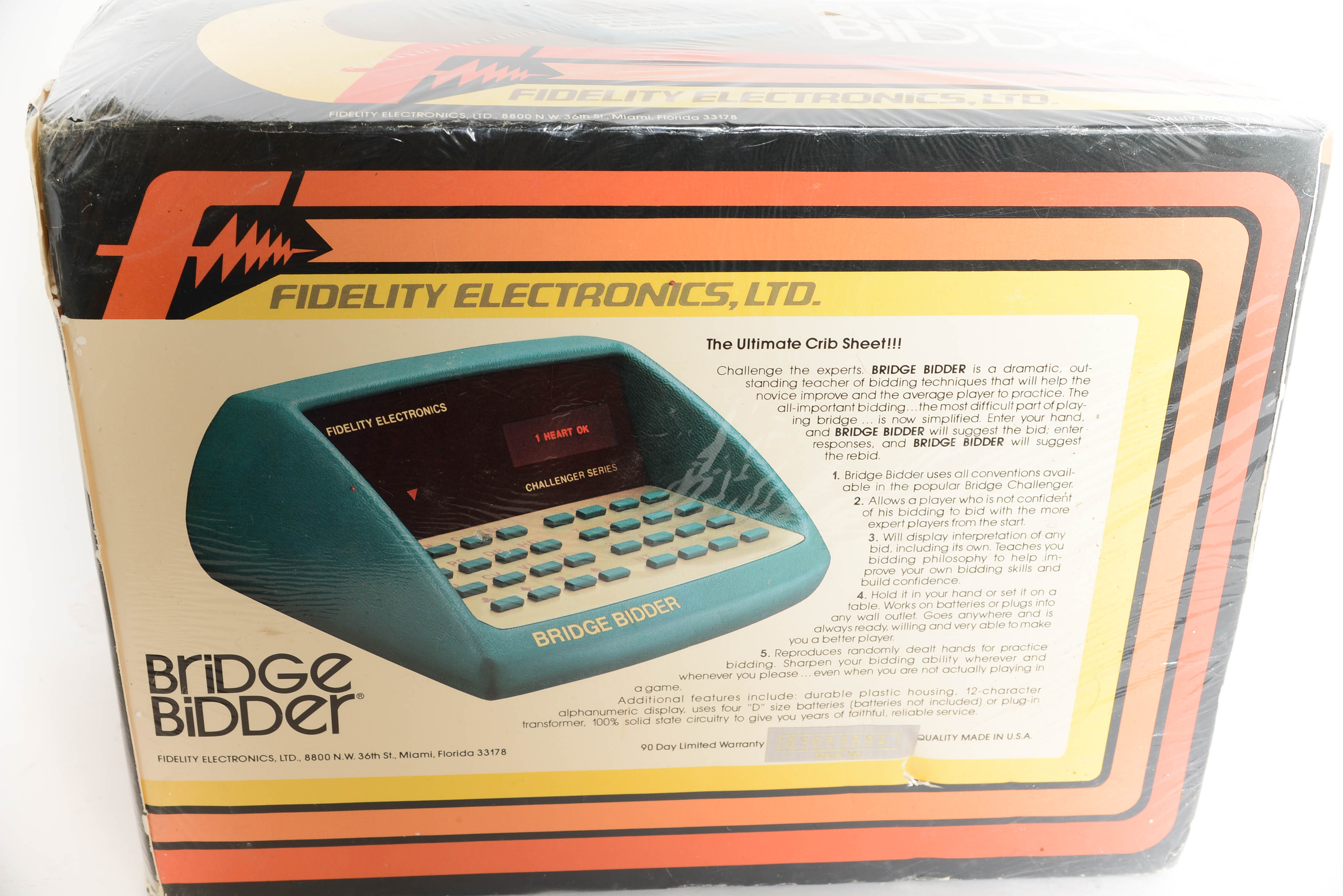 Vintage Bridge Bidder