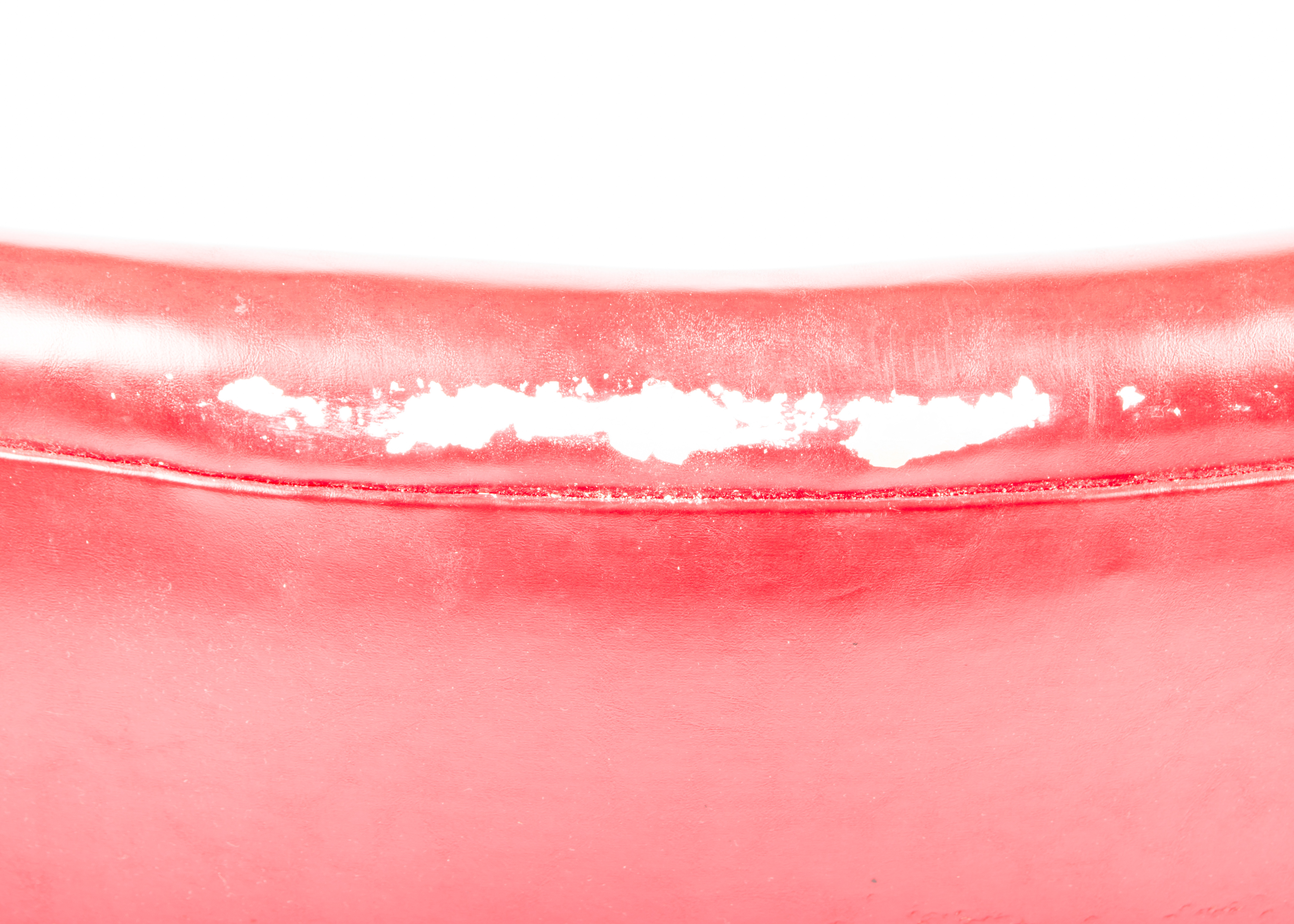 Red Vinyl Modern Chair II